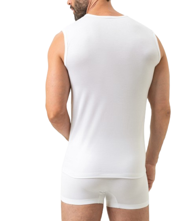 MEY Network Muscle Shirt White
