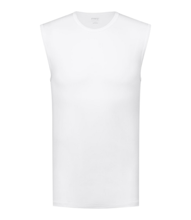MEY Network Muscle Shirt White