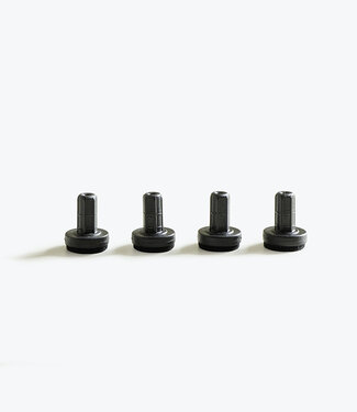 Formstelle 4x Montis vloerdop zacht voor Luna & Vico (aluminium draaivoet)