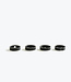 4x Montis vloerdop basis  voor Back Me Up Salon (draaivoet)
