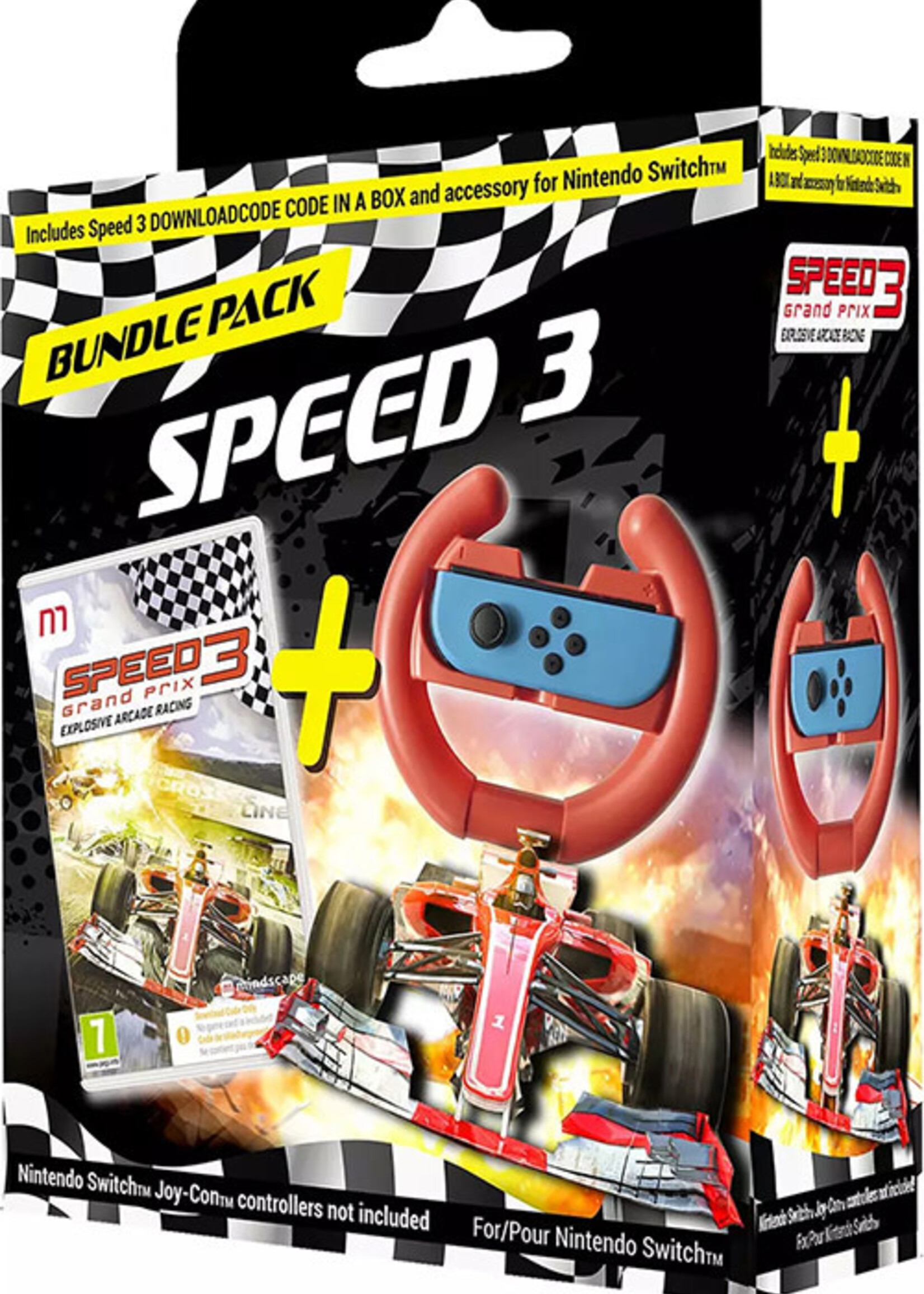 Bundle Pack Speed 3 (Code in a Box) + Racing Wheel Switch