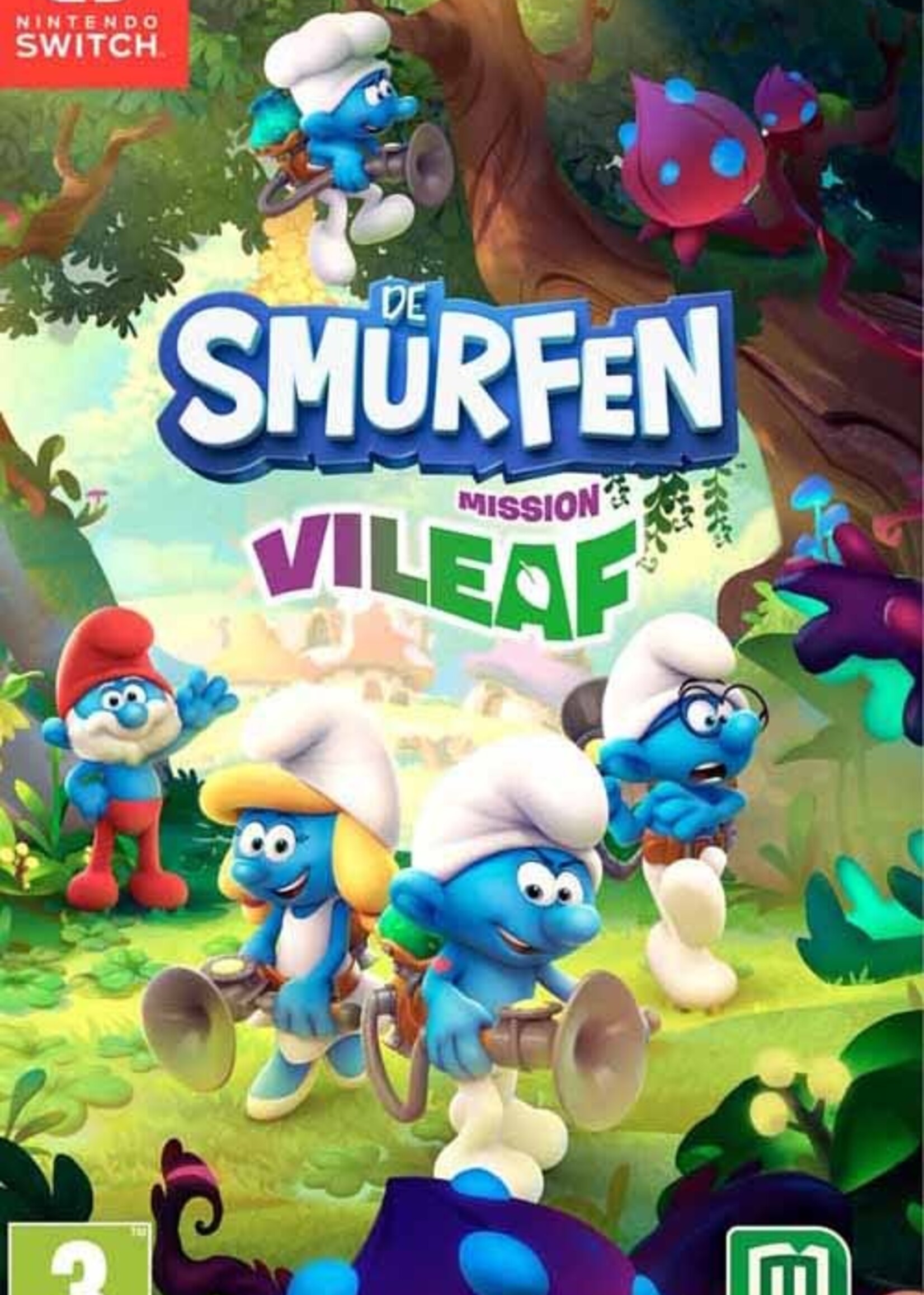 De Smurfen Mission Vileaf (Code in a Box) Switch