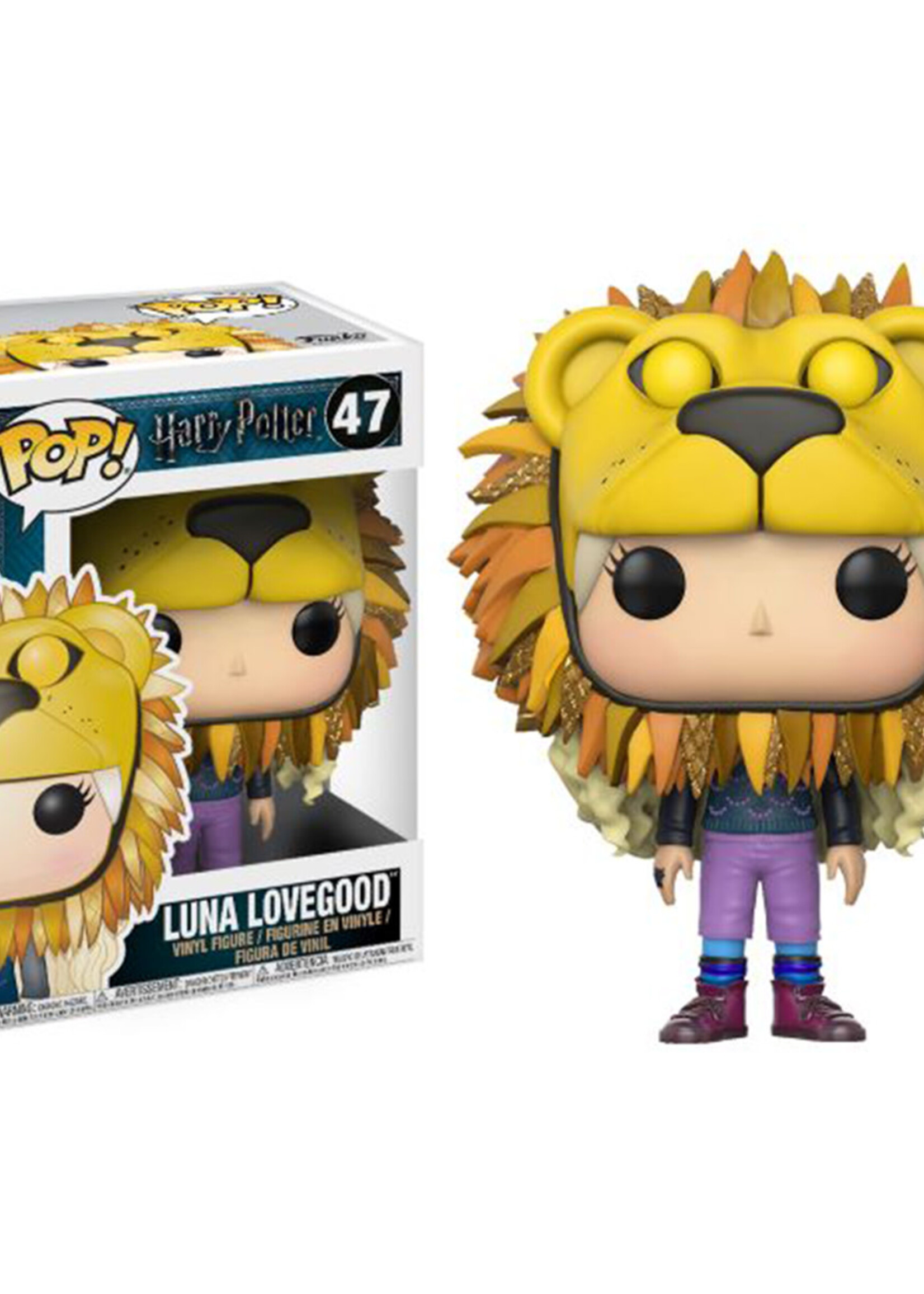 Harry Potter Funko Pop N° 47 Luna With Lion Head