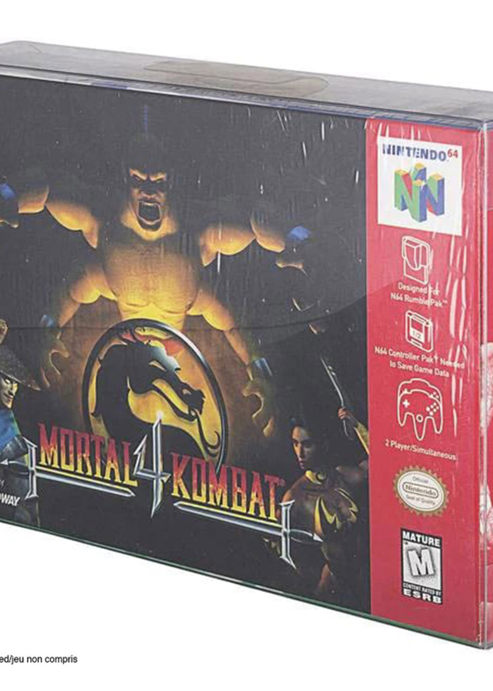 Evoretro Super Nintendo, Nintendo 64, SNES, N64 Box Protectors