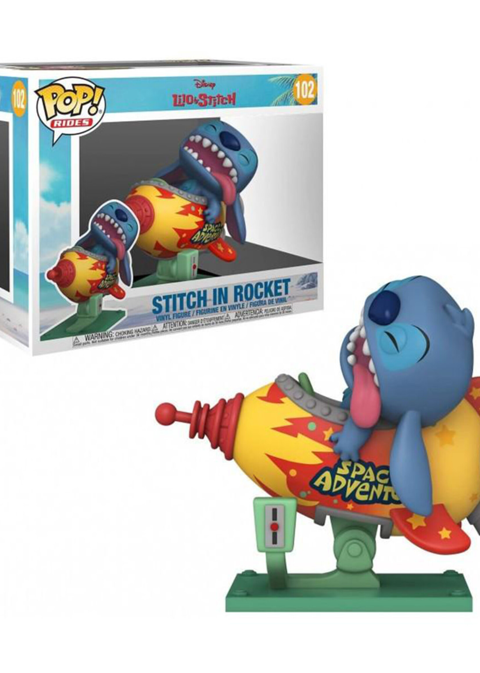 Lilo & Stitch Funko Pop Super N° 102 Stitch In Rocket