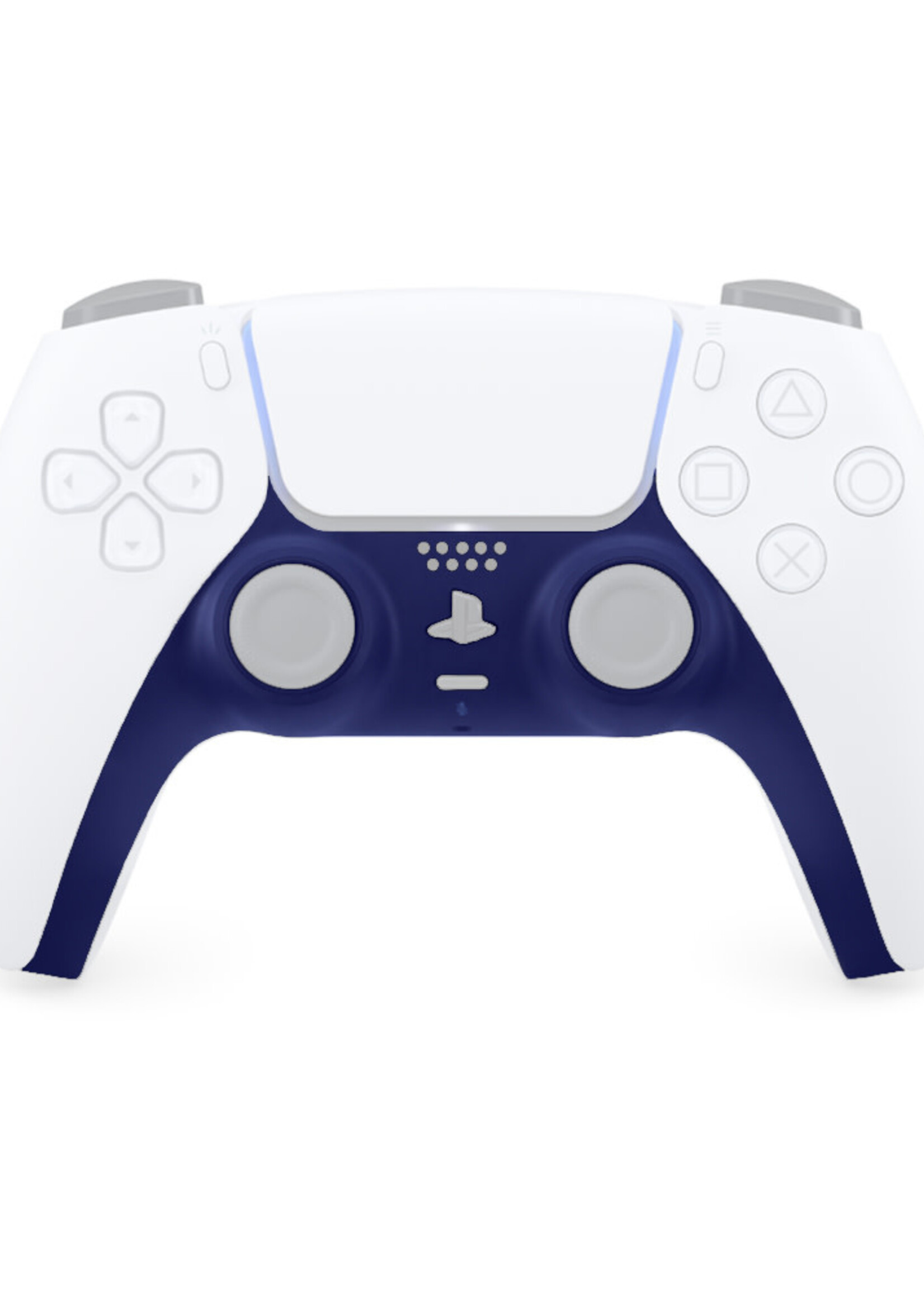 PS5 Controller Faceplate Donker Blauw