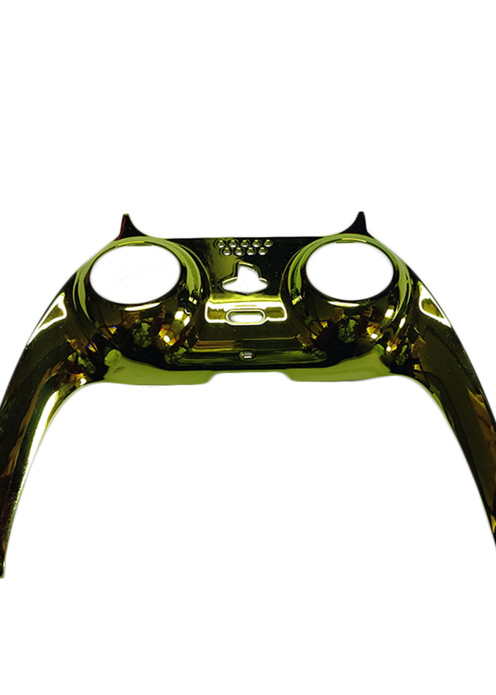 PS5 Controller Faceplate Metallic Licht Groen