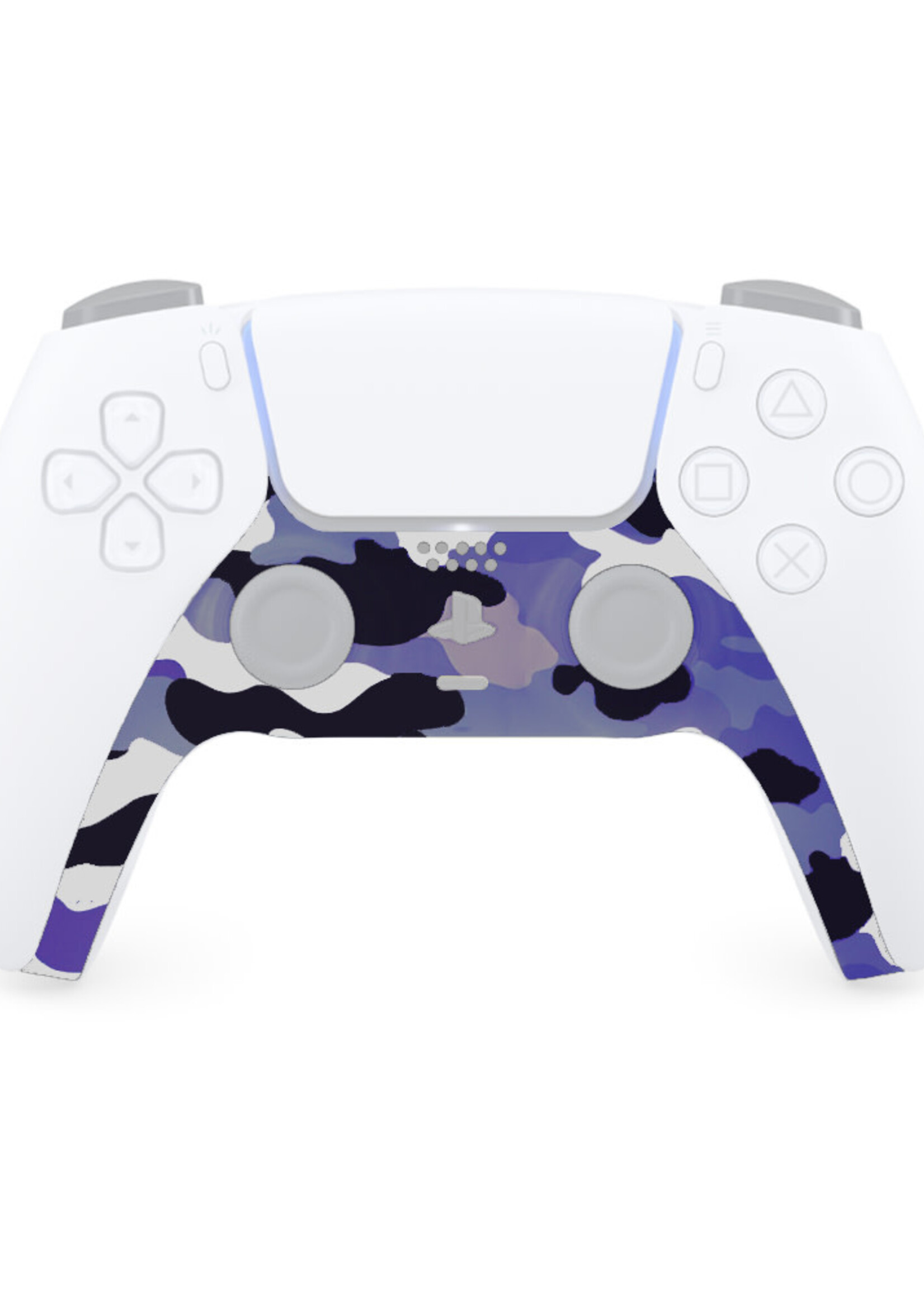 PS5 Controller Faceplate Camo Blauw