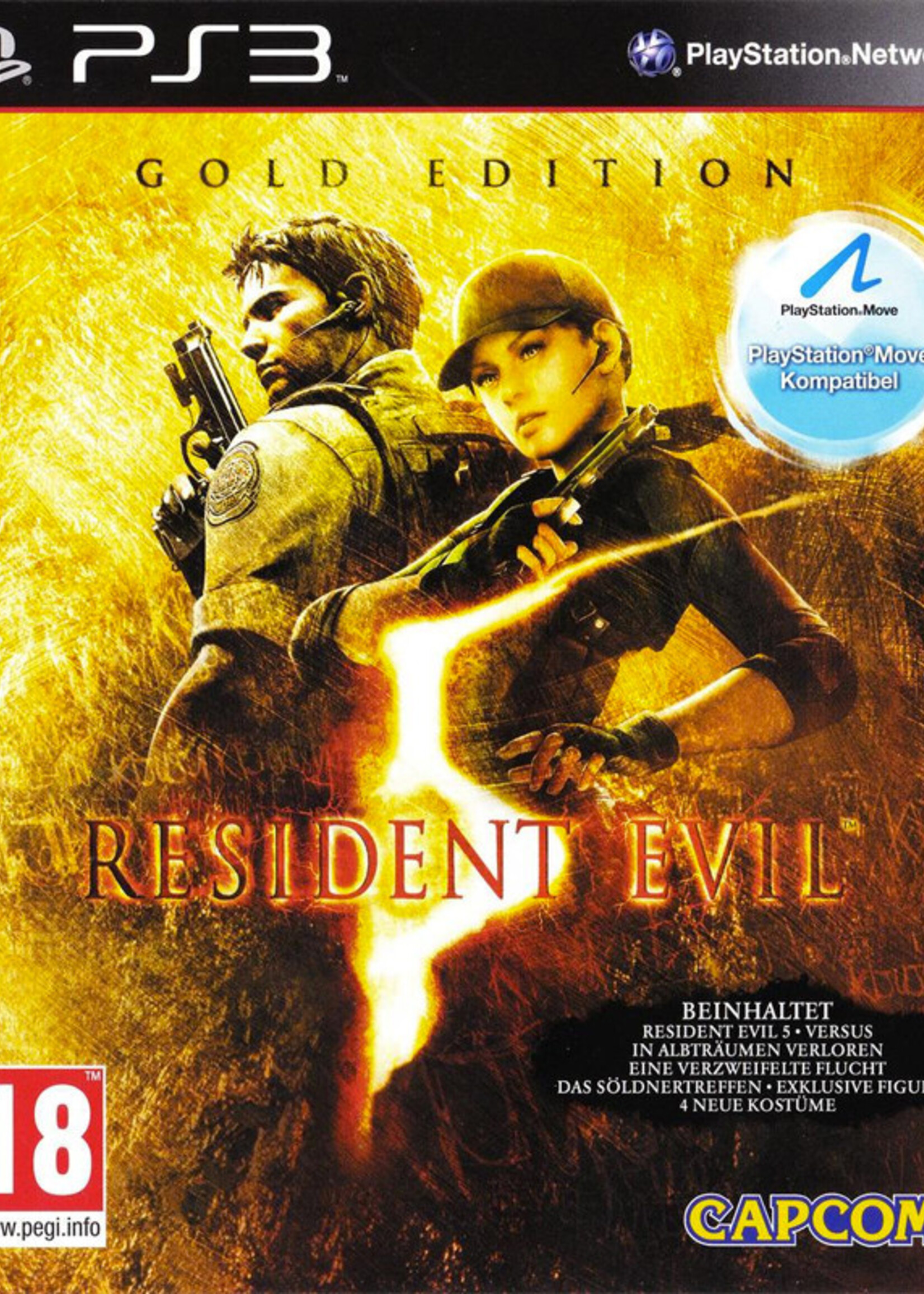 Resident Evil 5 Gold Edition    PS3