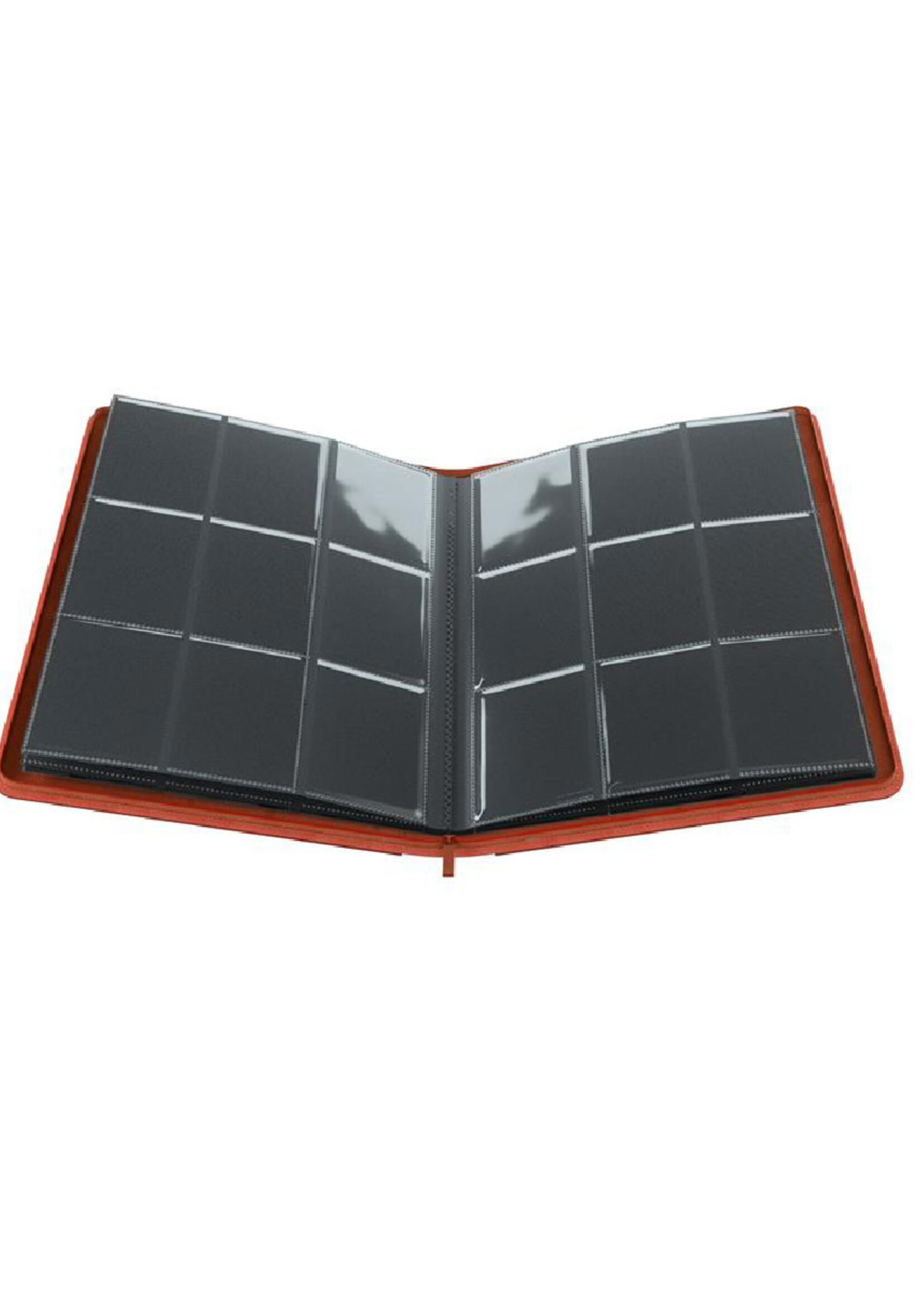 GameGenic Zip-Up Binder 18-Pocket Red