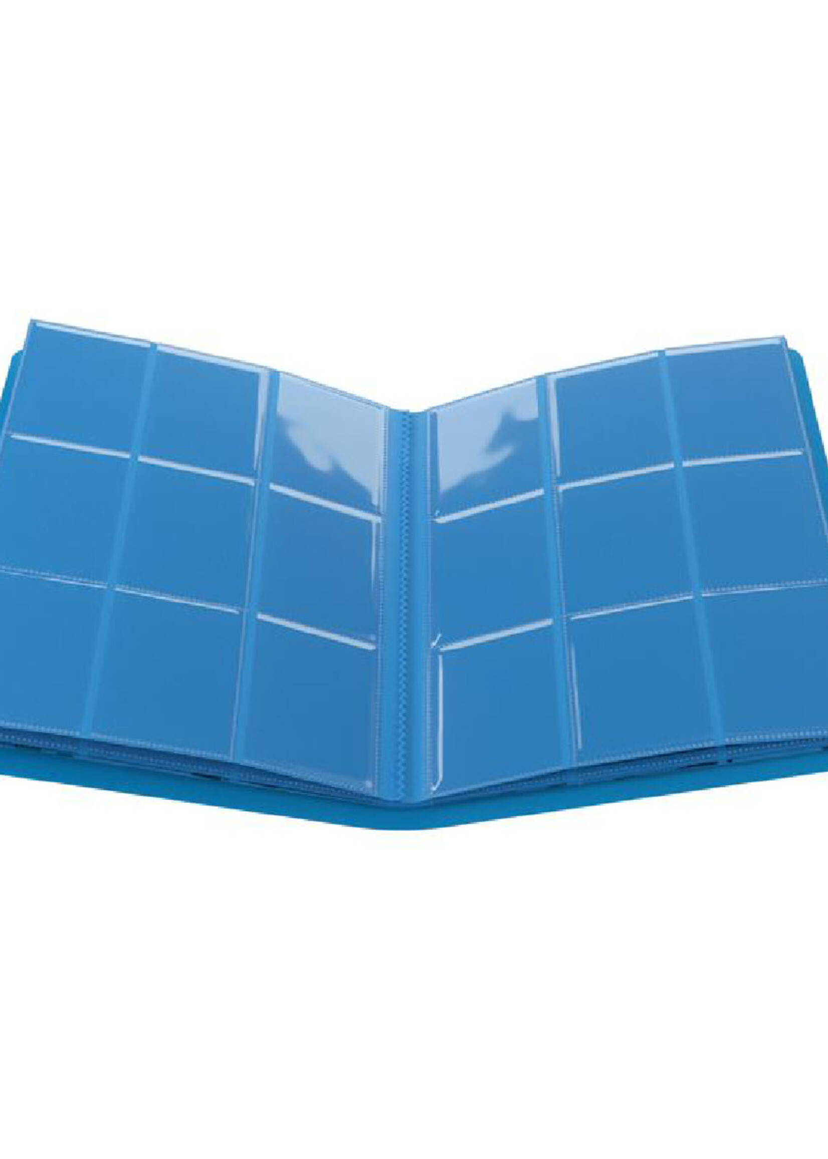 GameGenic 18-Pocket Casual Binder Aqua