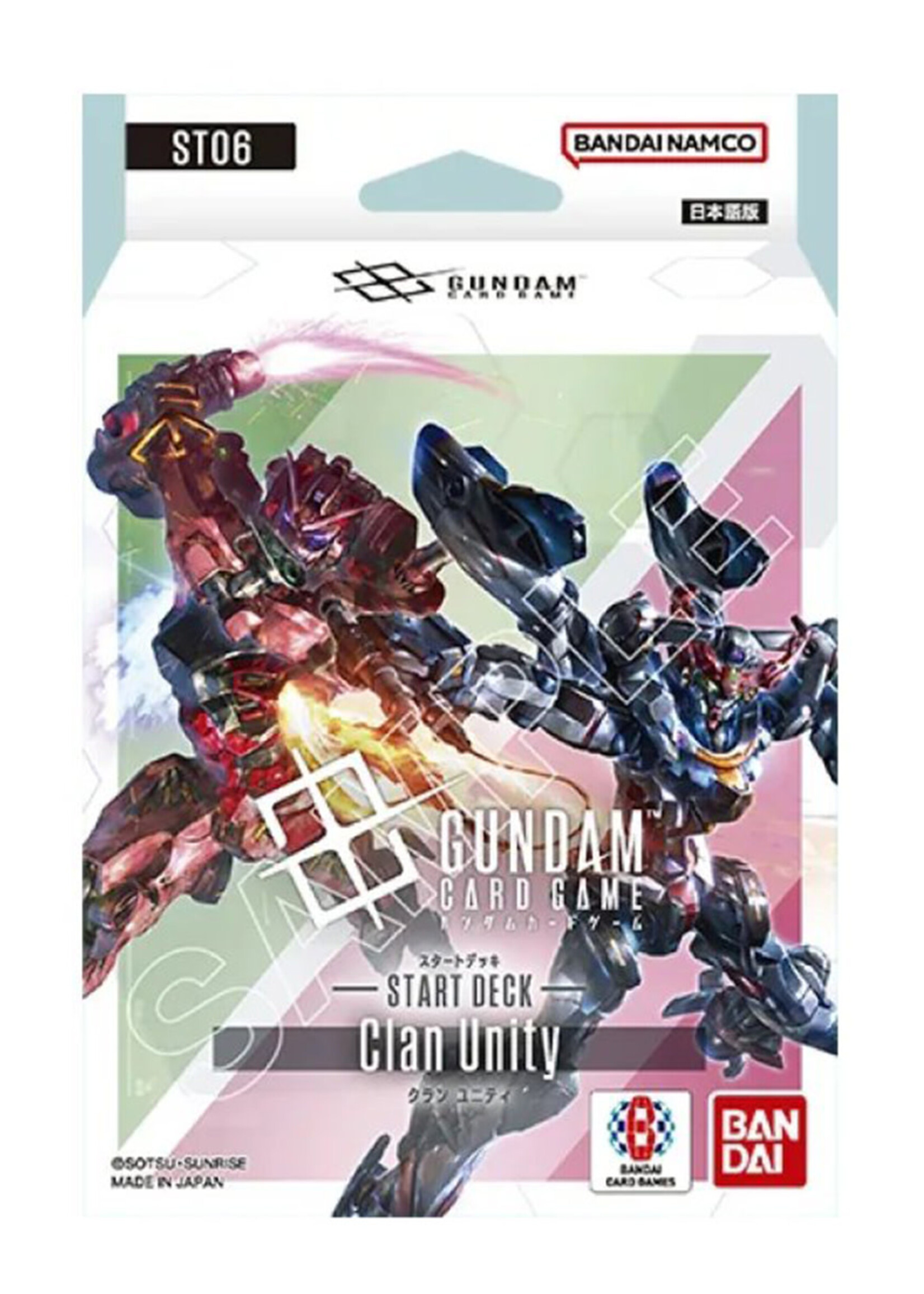 Gundam Card Game Starter Deck 06 Clan Unity