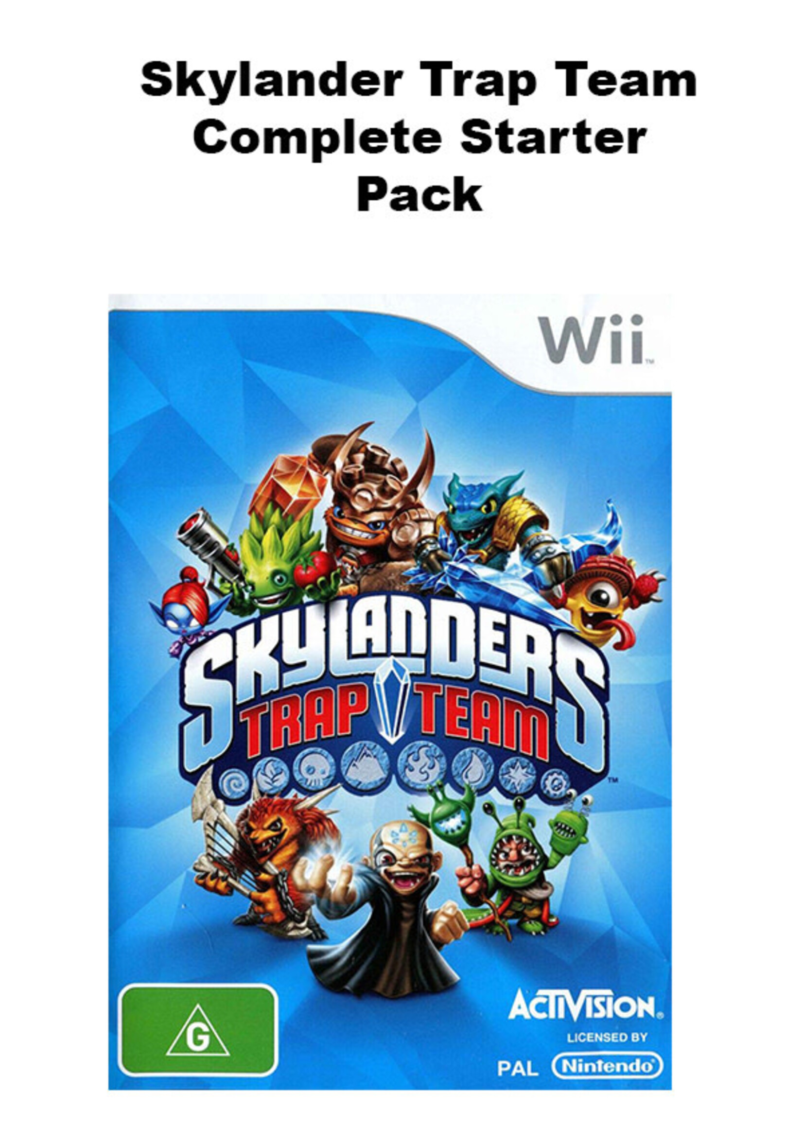 Skylanders Trap Team Starter Pack Wii