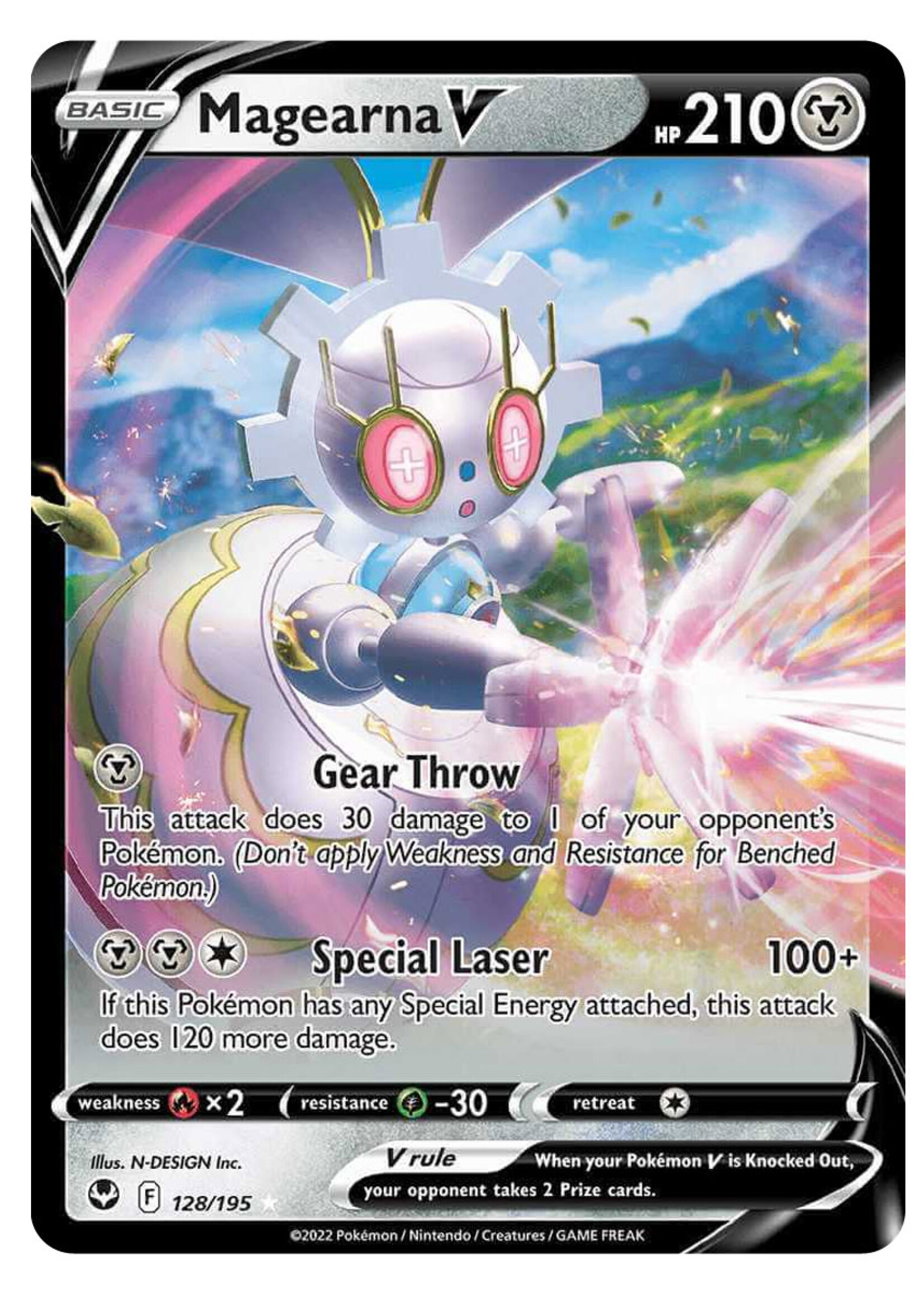 Magearna V 128 (SIT): near mint