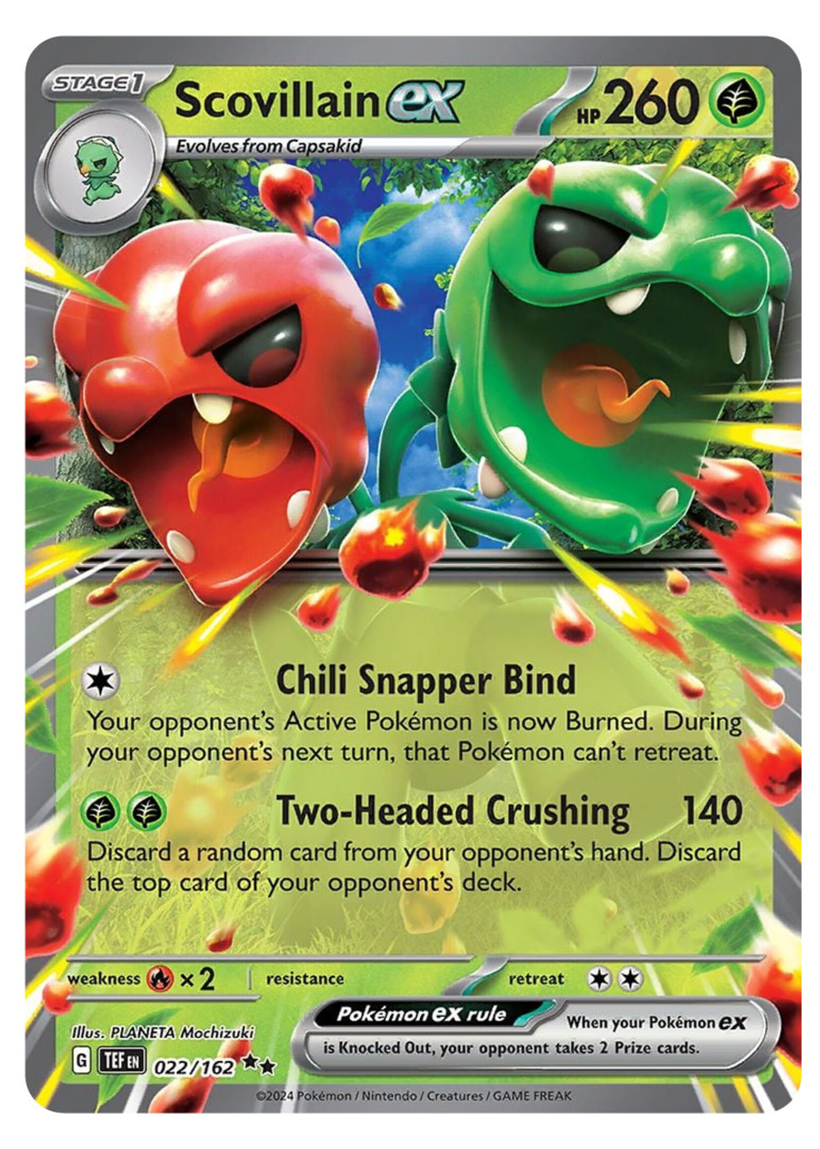 Scovillain Ex 22 (TEF): near mint