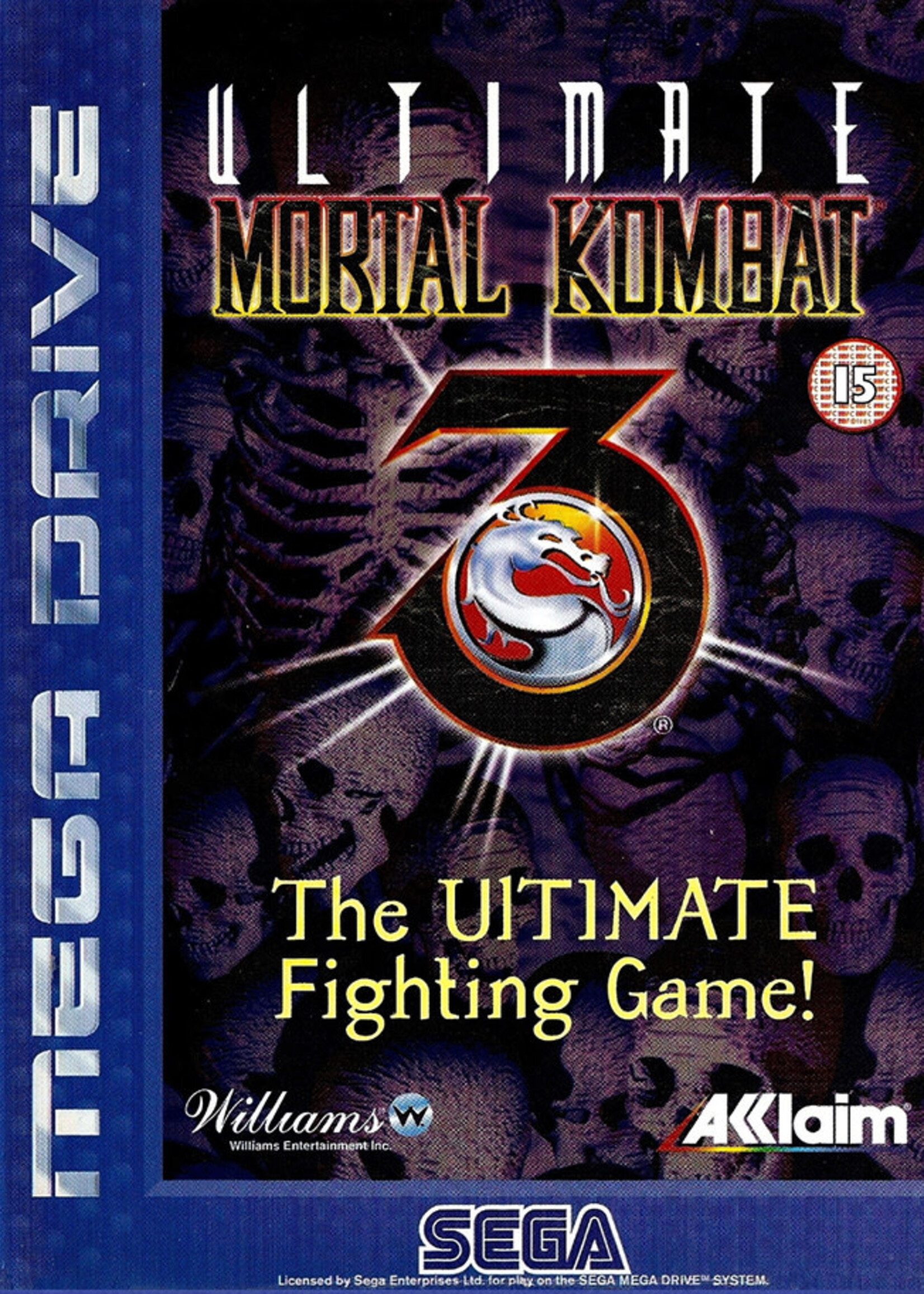 Ultimate Mortal Kombat 3 Sega Mega Drive