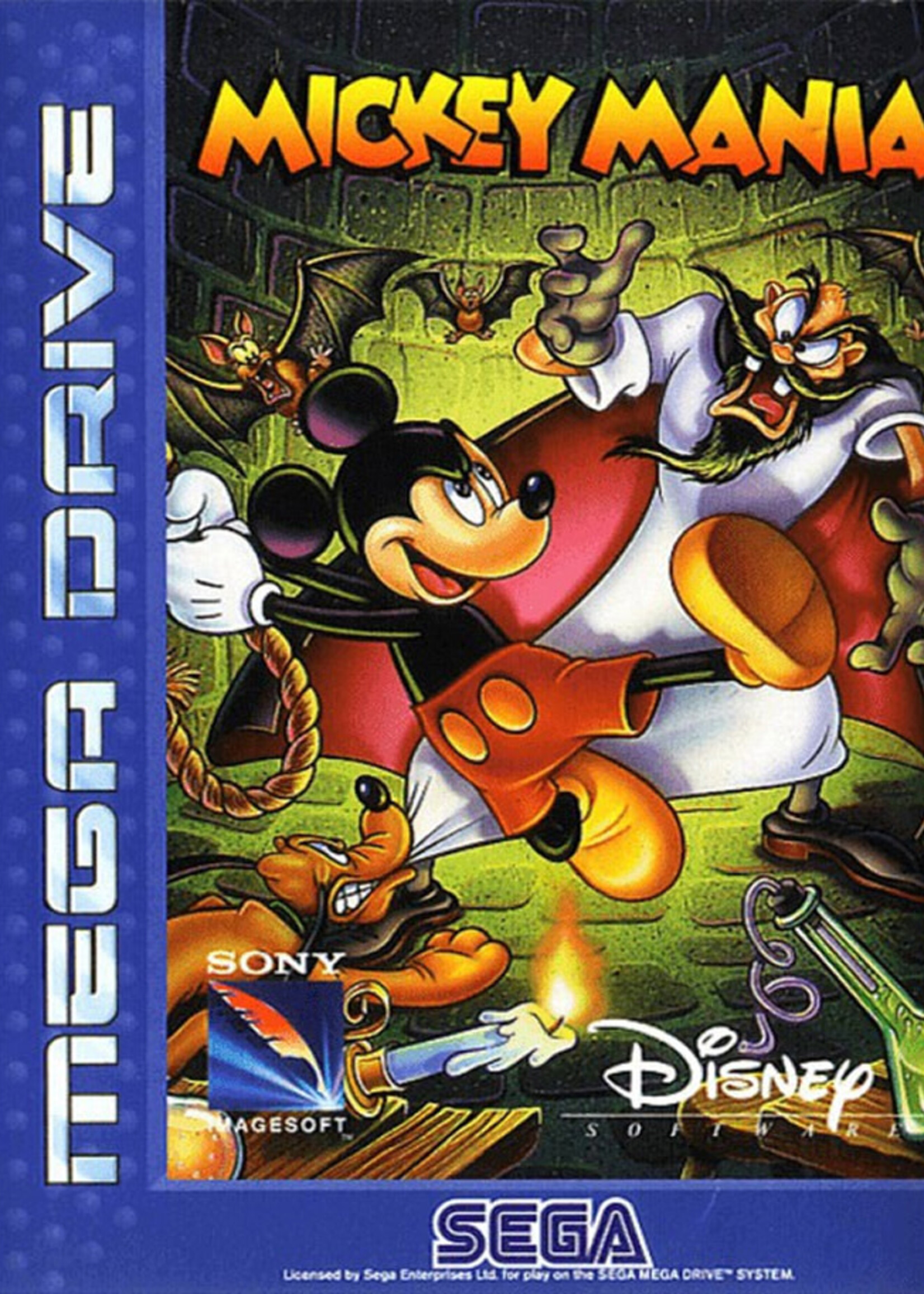 Mickey Mania Sega Mega Drive