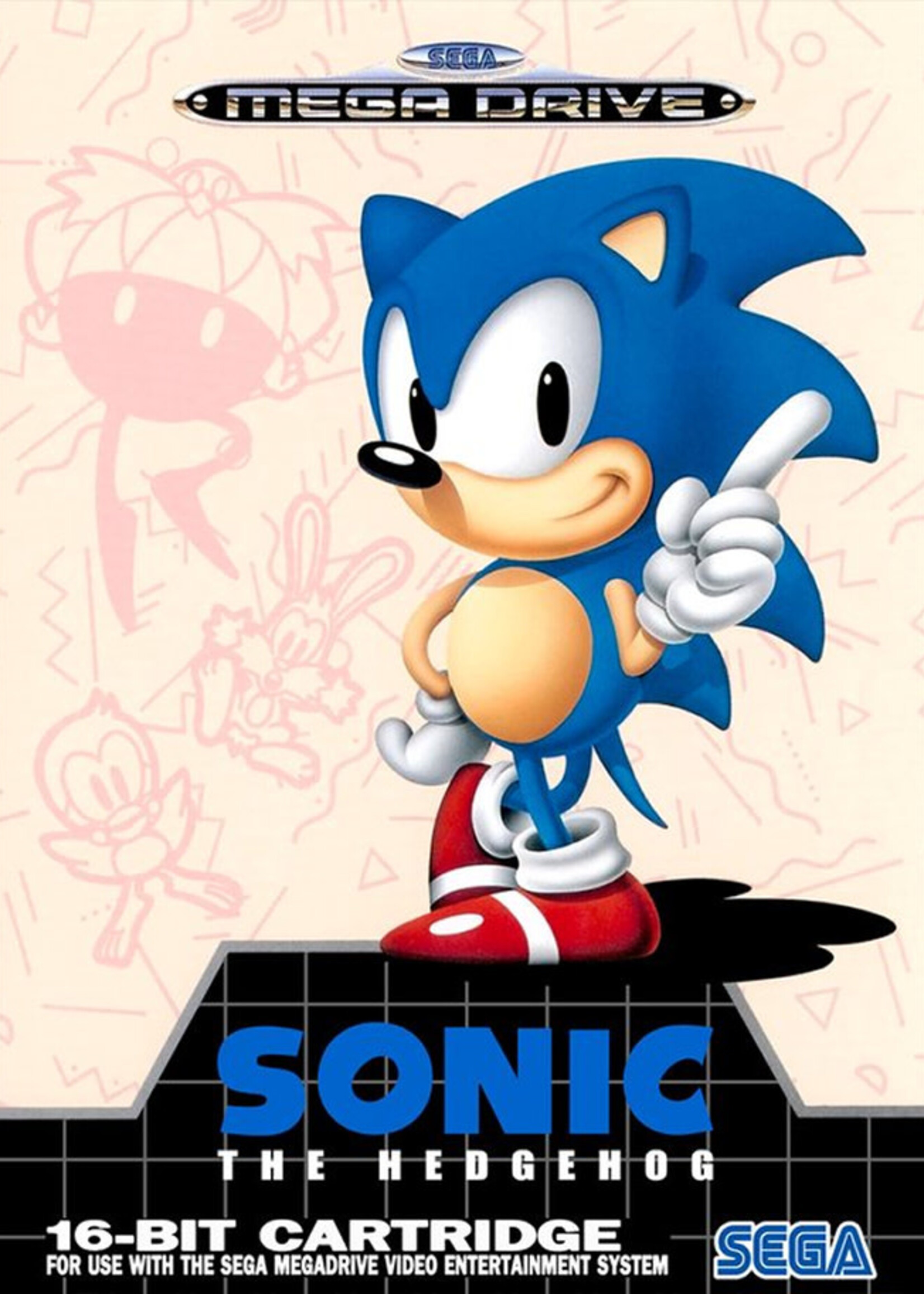 Sonic The Hedgehog Sega Mega Drive