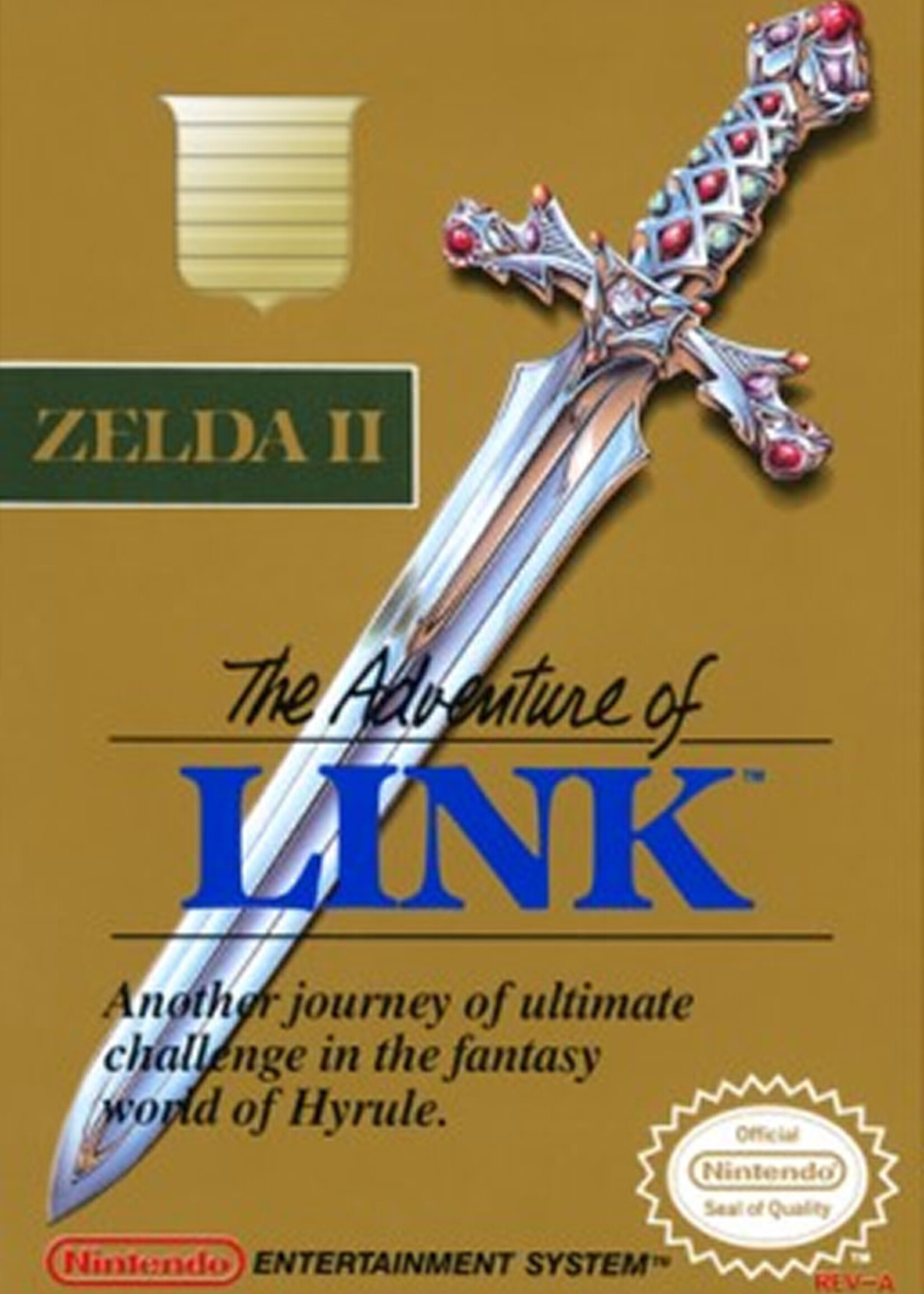 The Legend of Zelda II The Adventure of Link NES