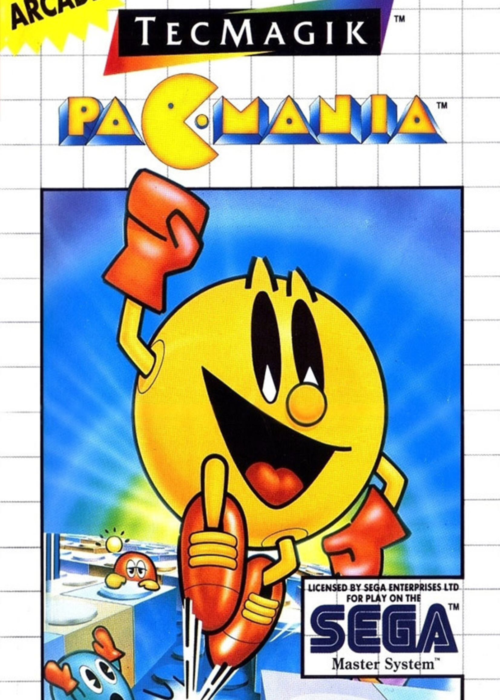 Pac Mania Sega Master System