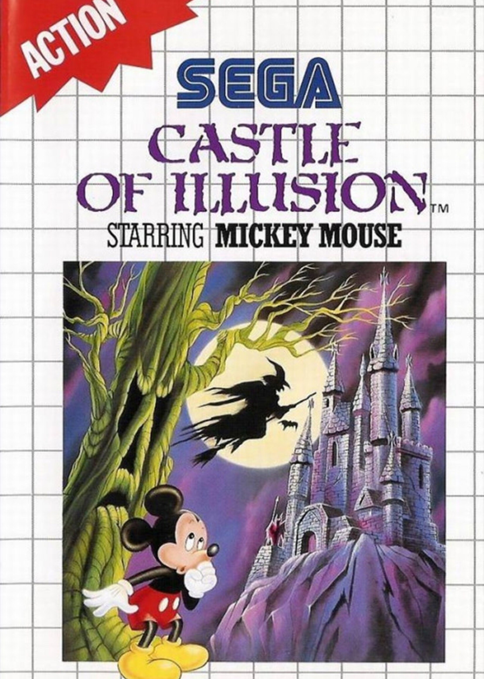 Castle of Illusion Starring Mickey Mouse Sega Master System