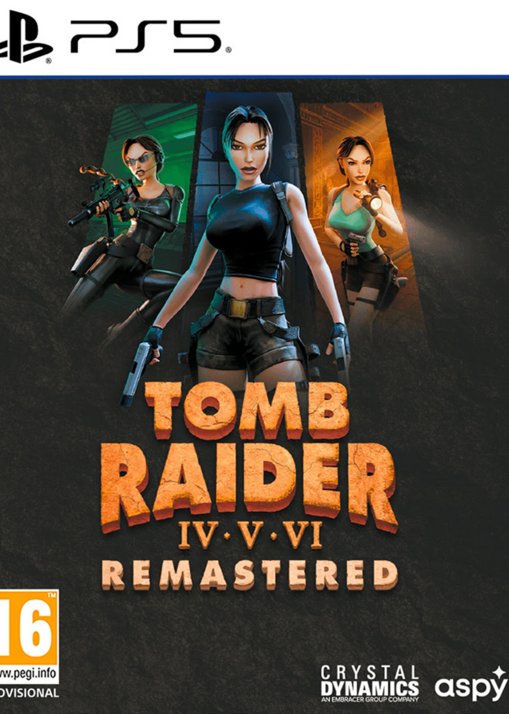 Tomb Raider IV - V - VI Remastered PS5
