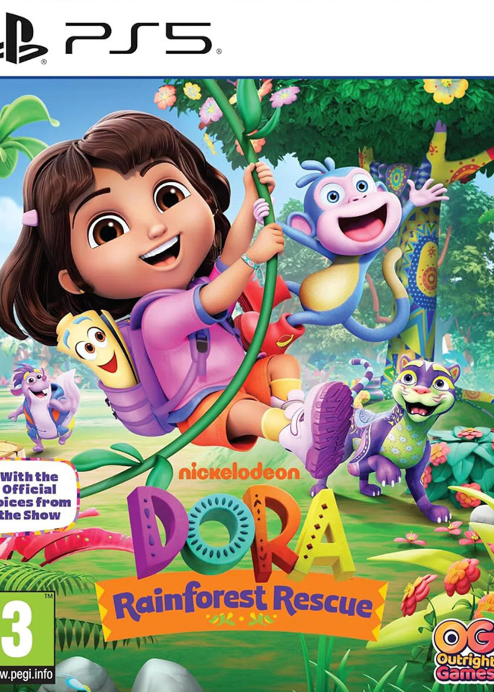 Dora Rainforest Rescue PS5