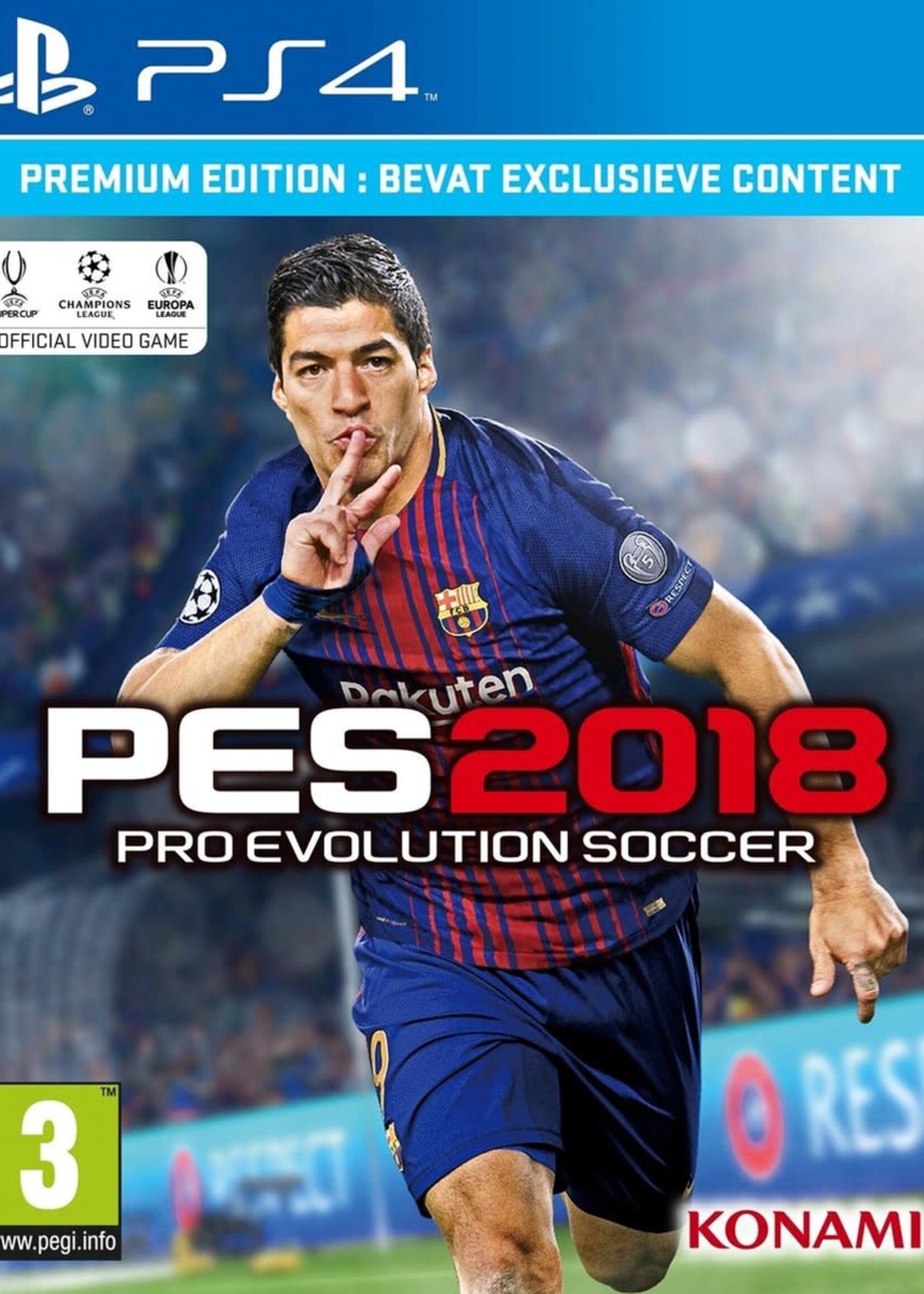 PES Pro Evolution Soccer 2018   PS4