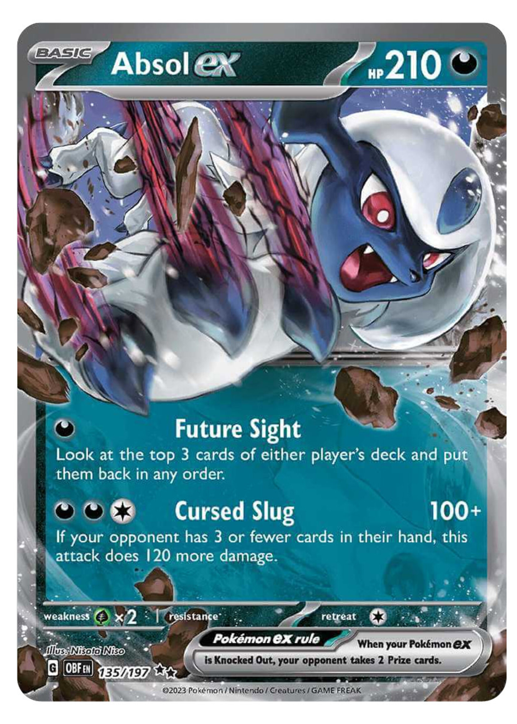 Absol Ex 135 (OBF): near mint