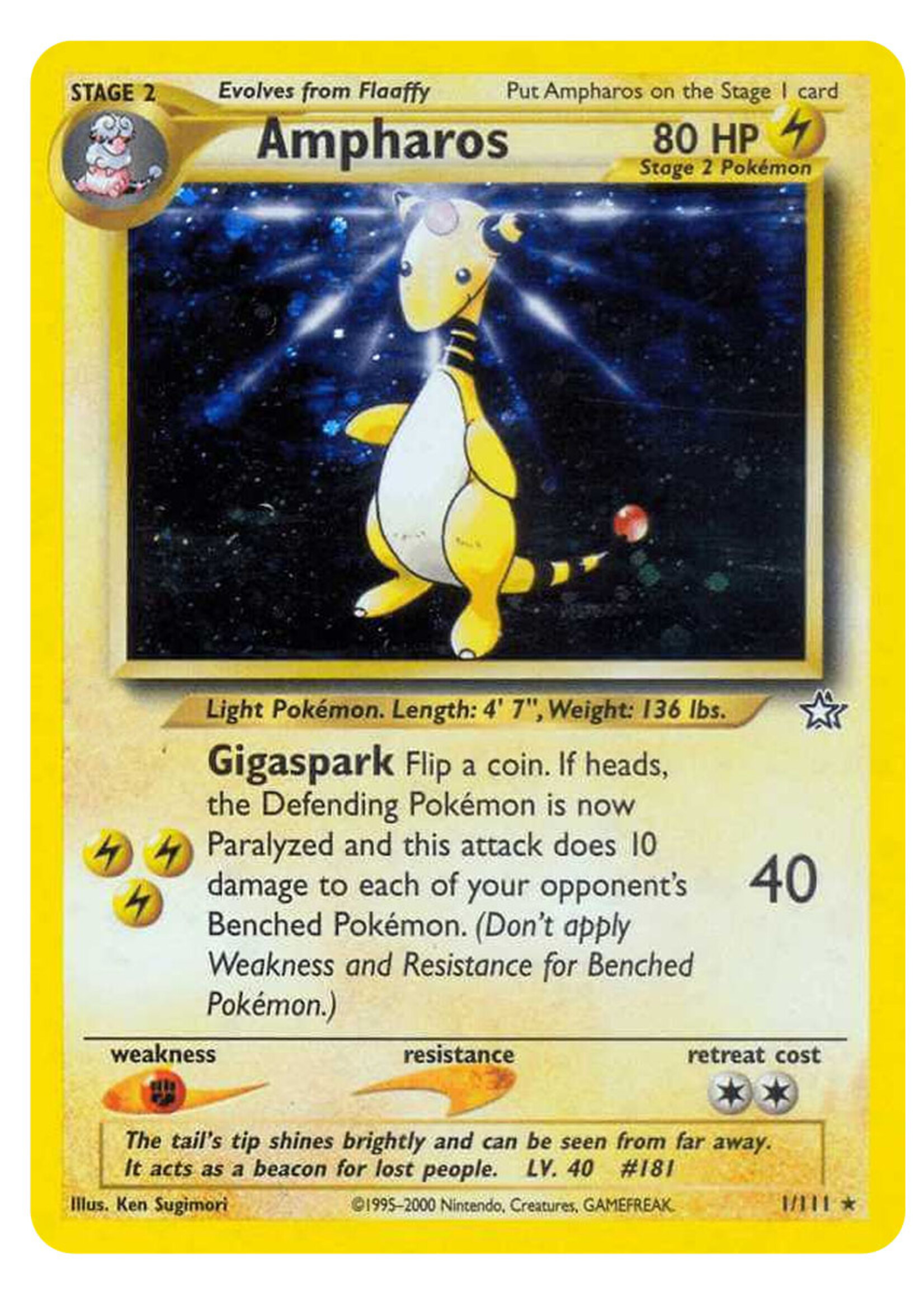 Ampharos 1 (NG): played