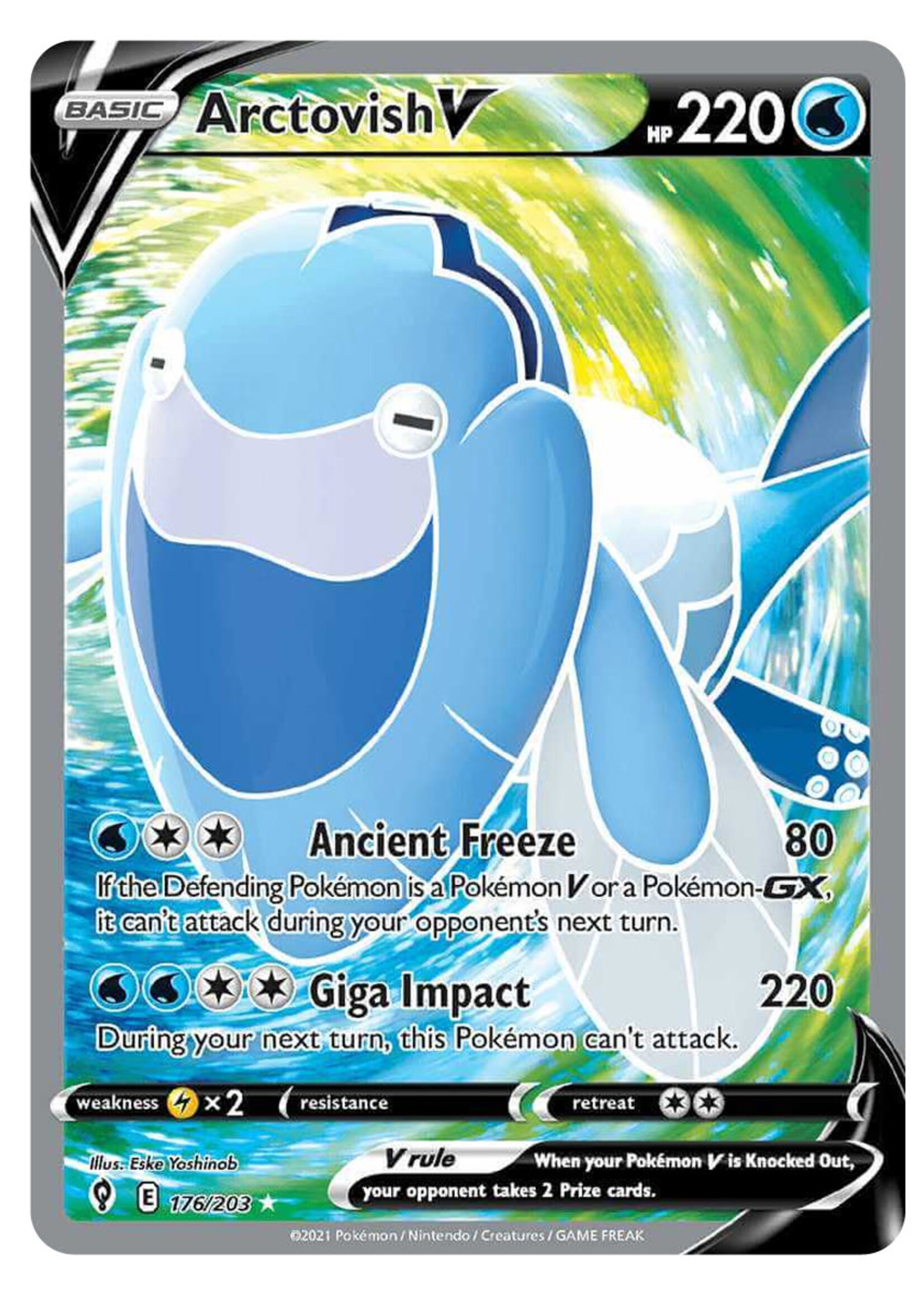 Arctovish V 176 (EVS): near mint