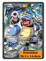 Blastoise EX 122 (XYPR) Grote Kaart: excellent