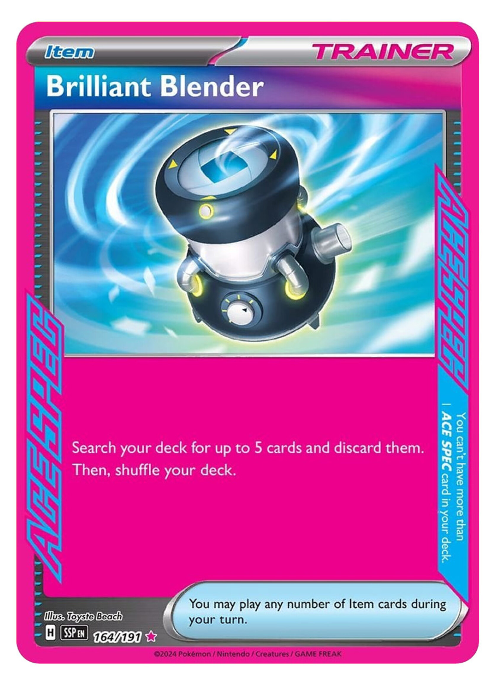 Brilliant Blender 164 (SSP): near mint