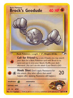 Brock's Geodude 66 (GH): excellent