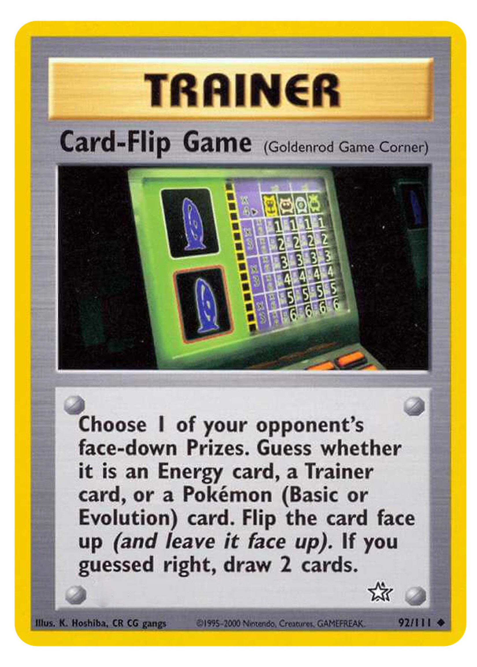 Card-Flip Game 92 (NG): excellent