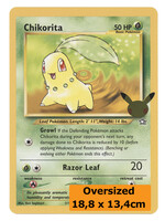 Chikorita 54 (NG) Grote Kaart: excellent/near mint