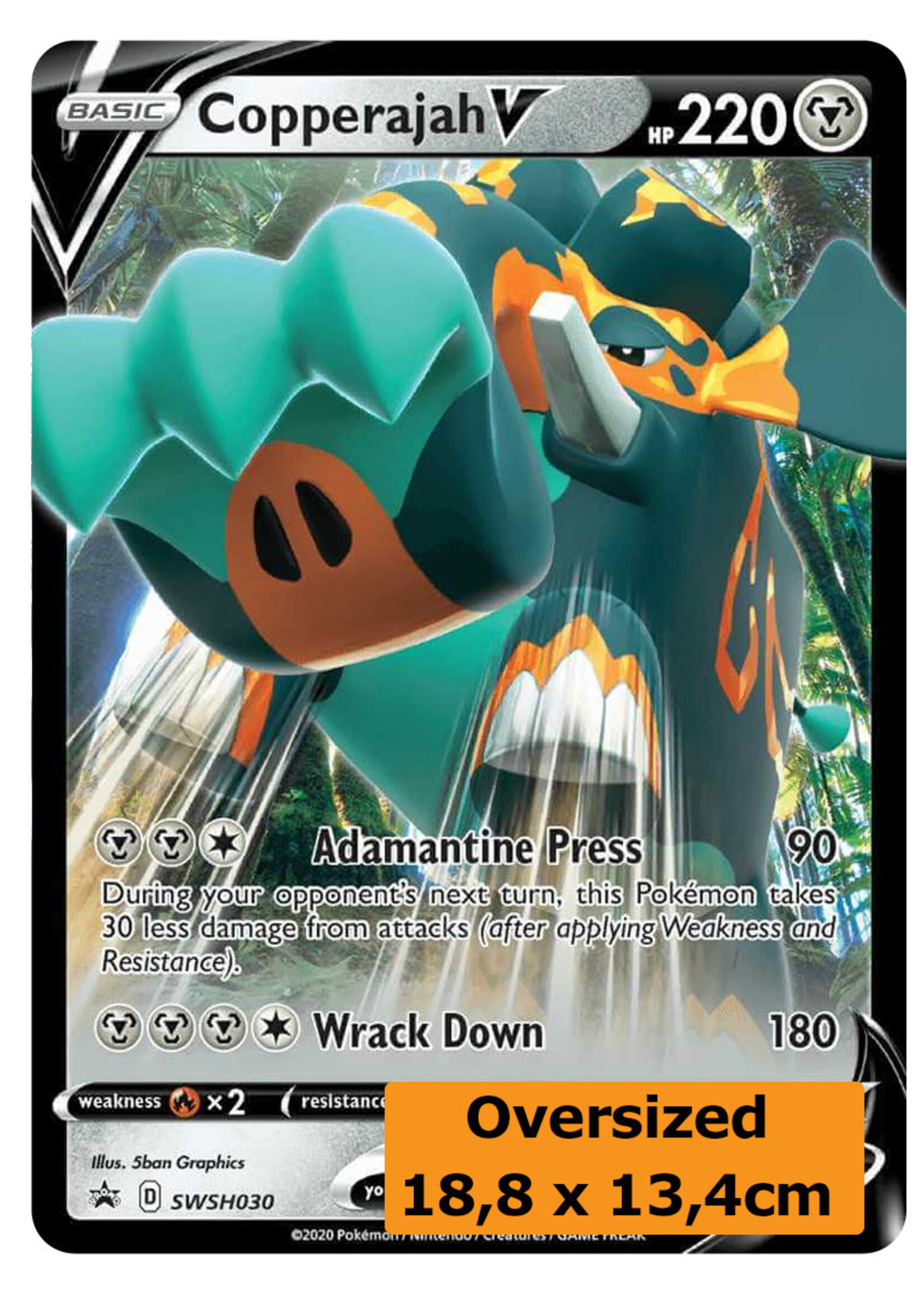 Copperajah V 30 (SWSH) Grote Kaart: near mint