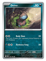 Deino 65 (WHT) Poke Ball Holo: near mint