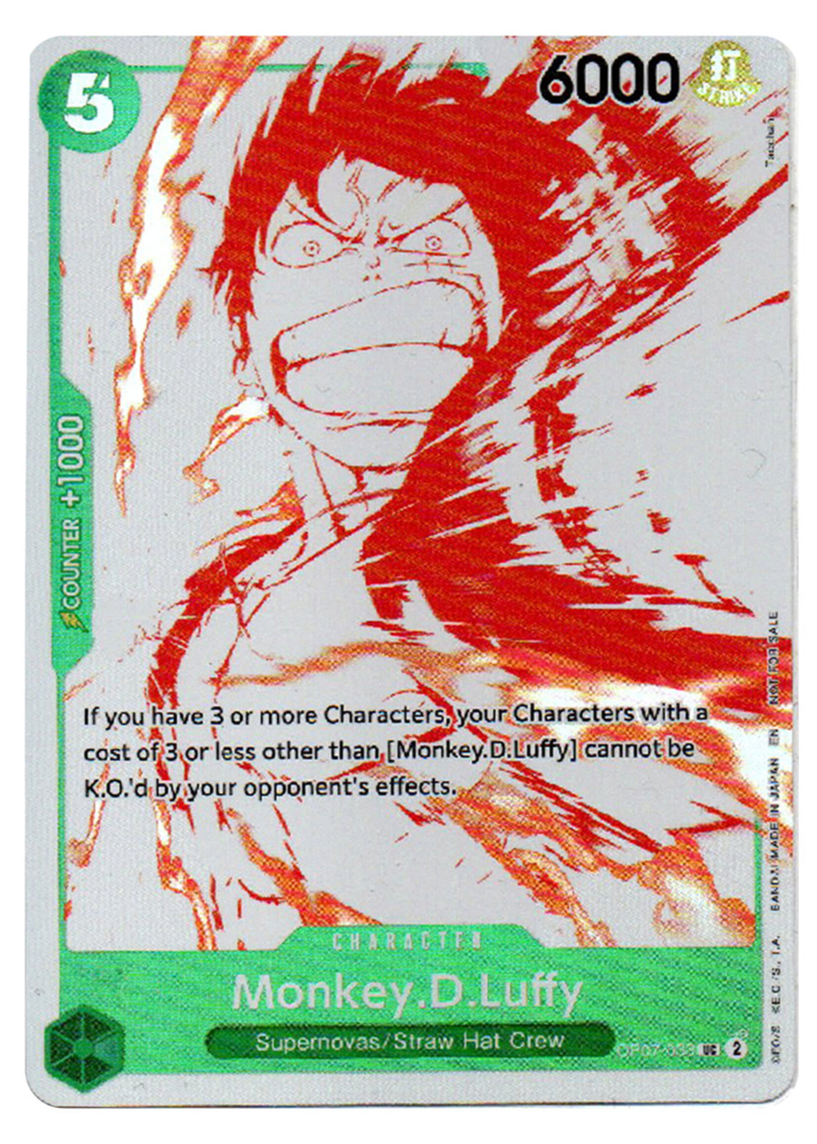 Monkey. D. Luffy (OP07-033): near mint