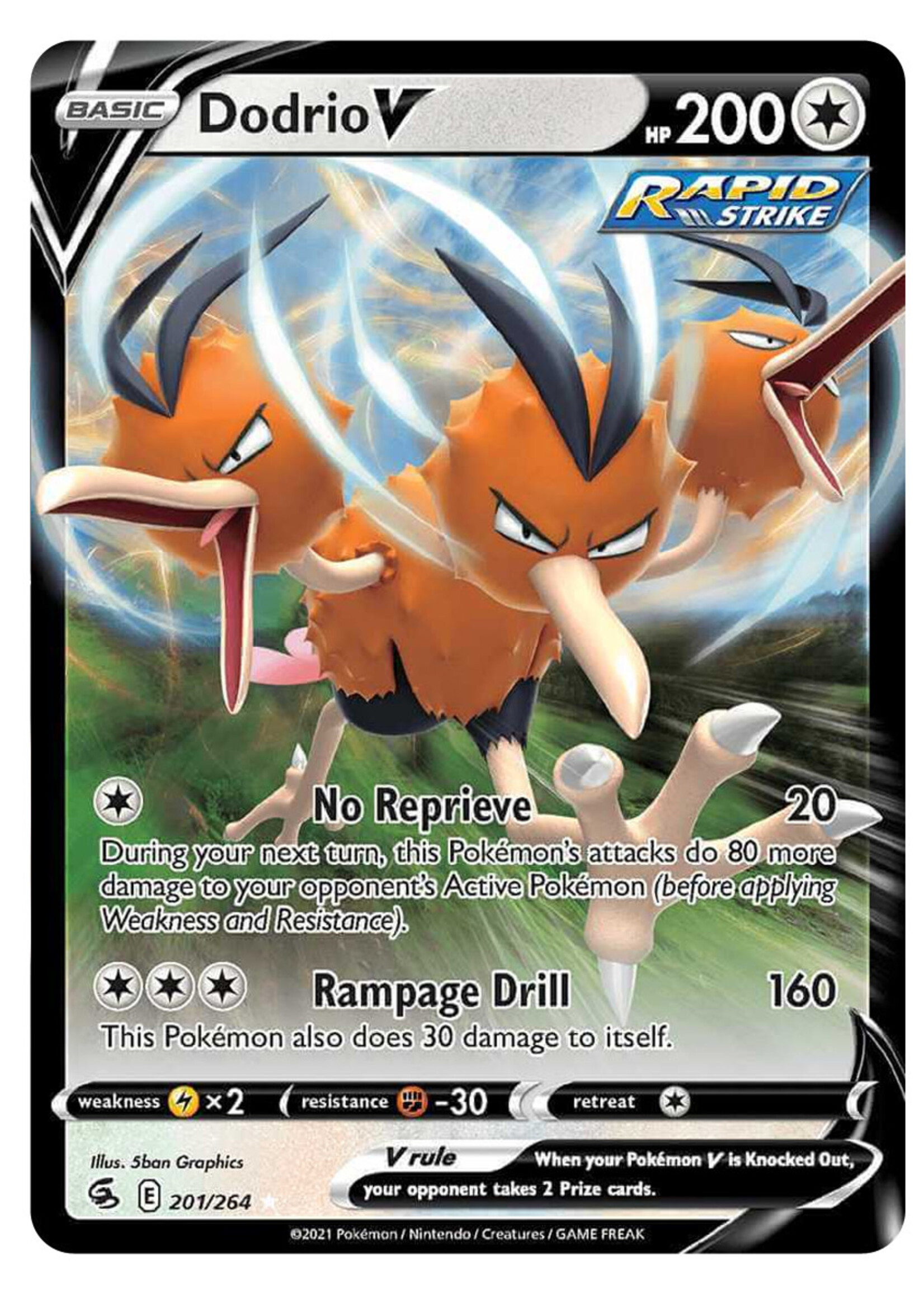 Dodrio V 201 (FST): near mint