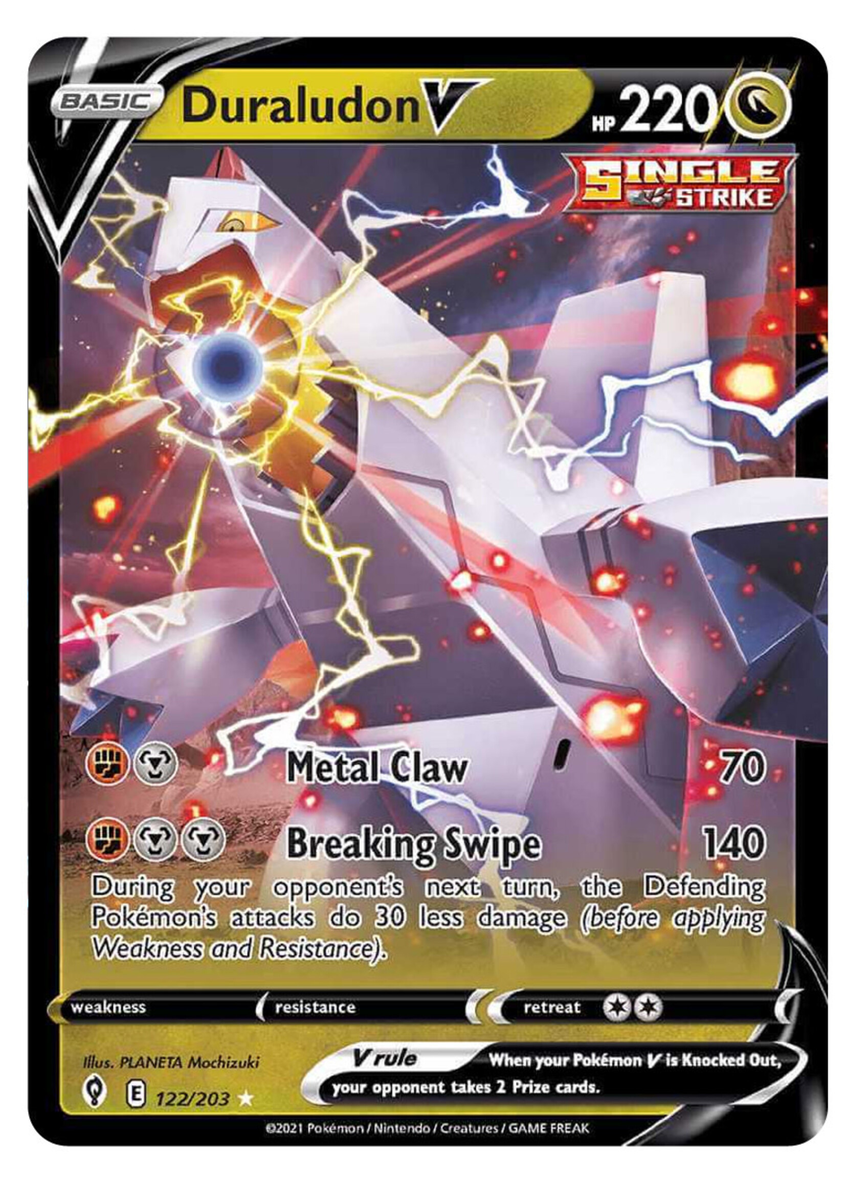 Duraludon V 122 (EVS): near mint