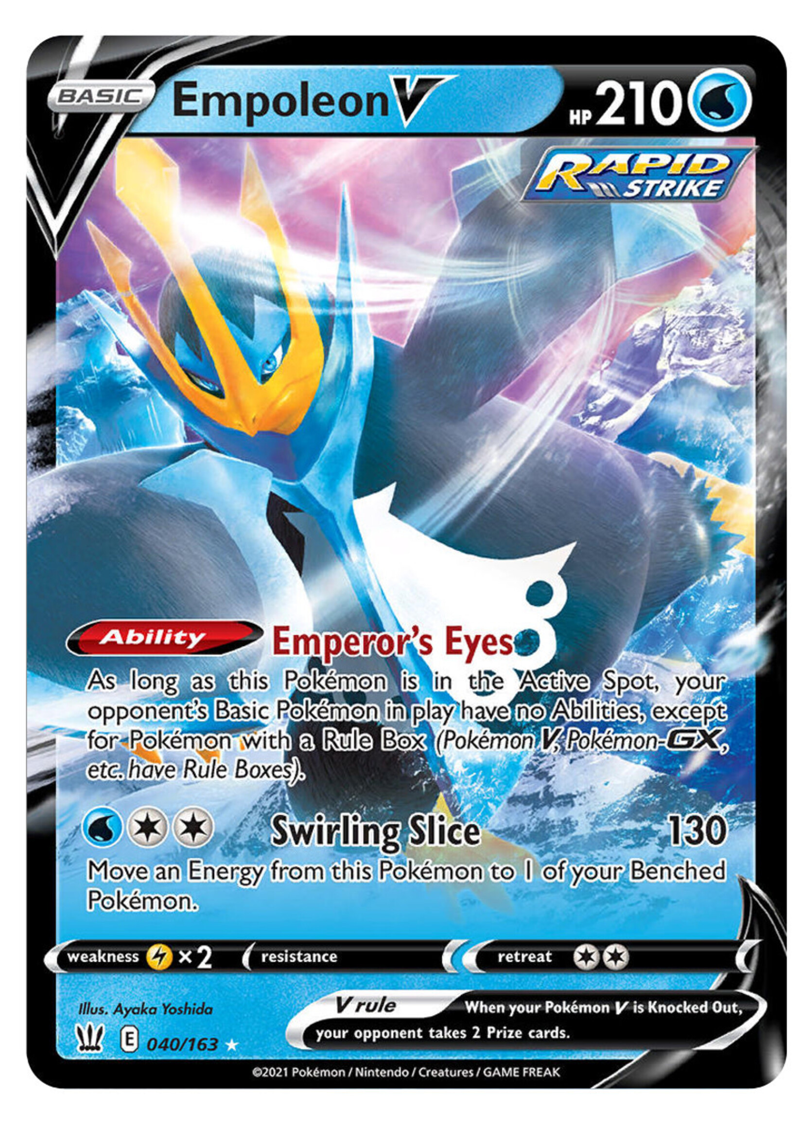 Empoleon V 40 (BST): near mint