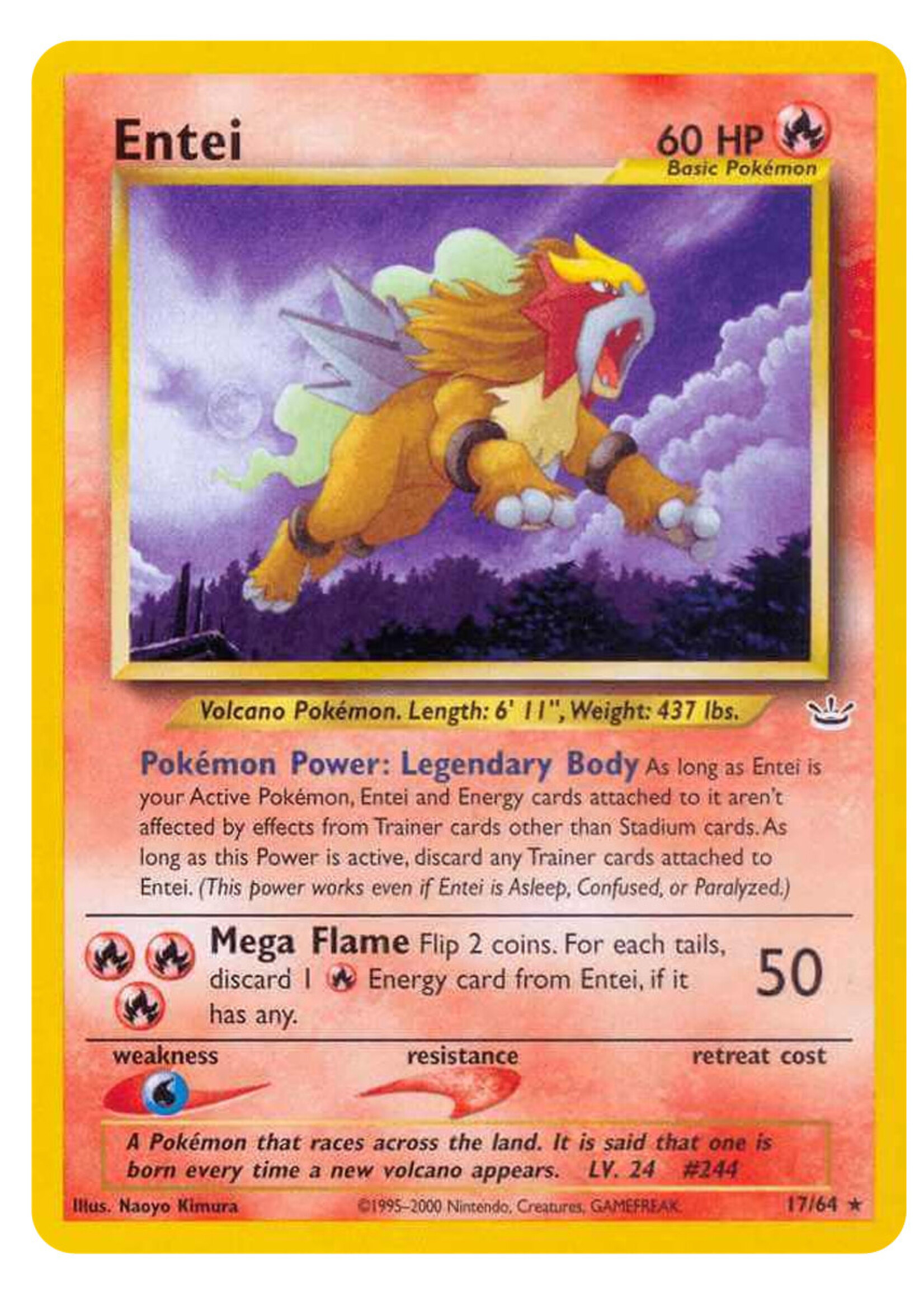 Entei 17 (NR): excellent