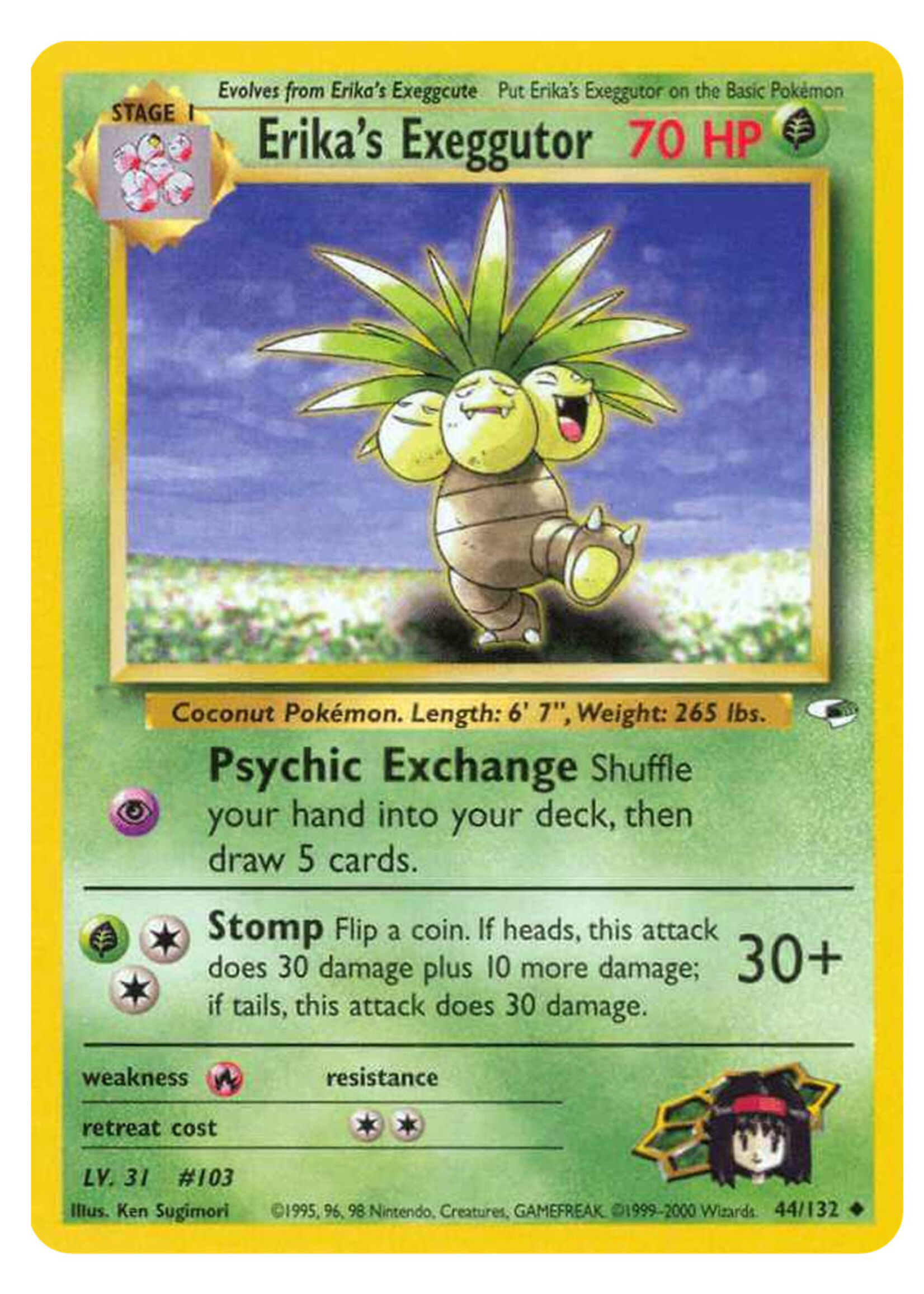 Erika's Exeggutor 44 (GH): good