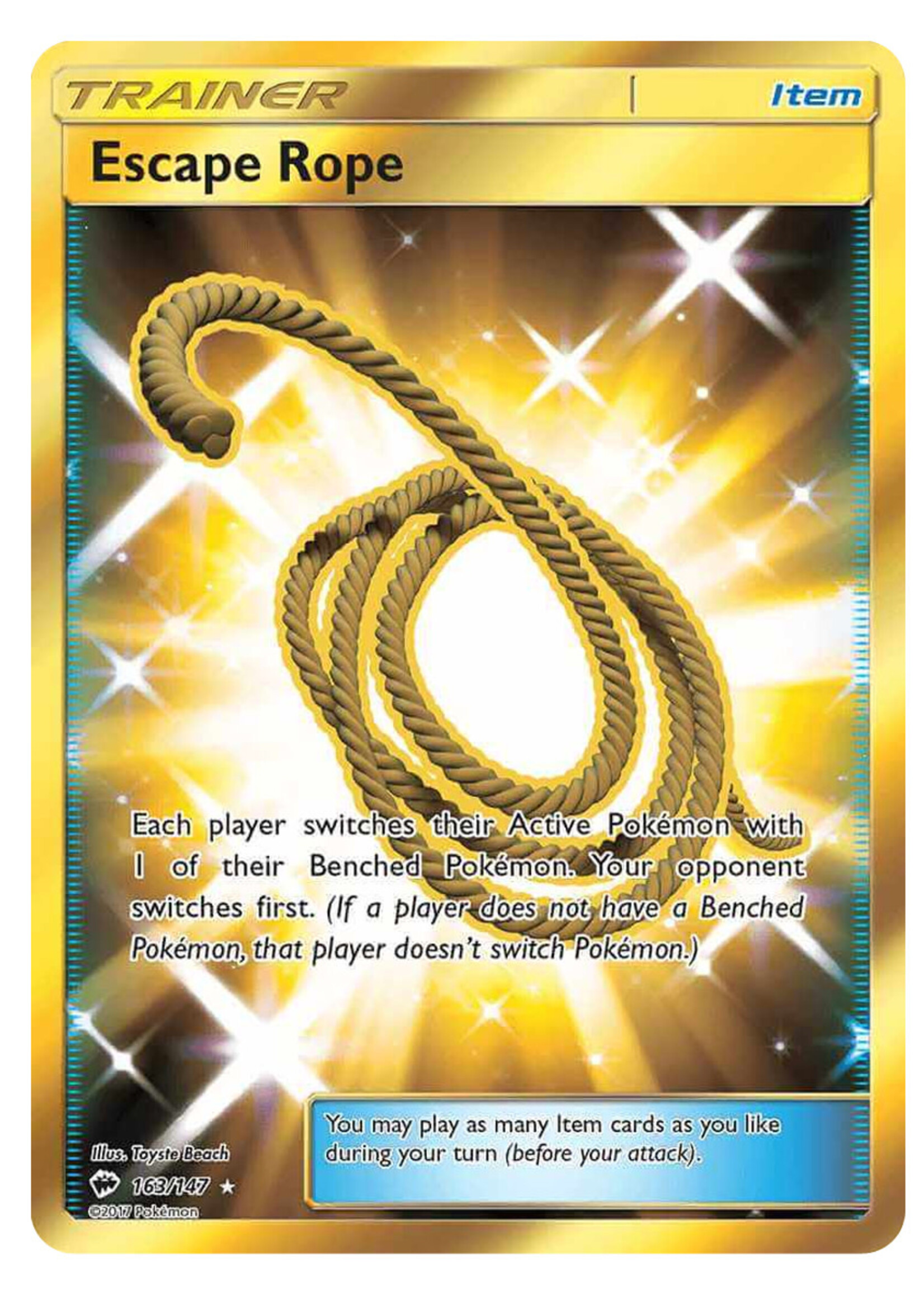 Escape Rope 163 (BUS): near mint