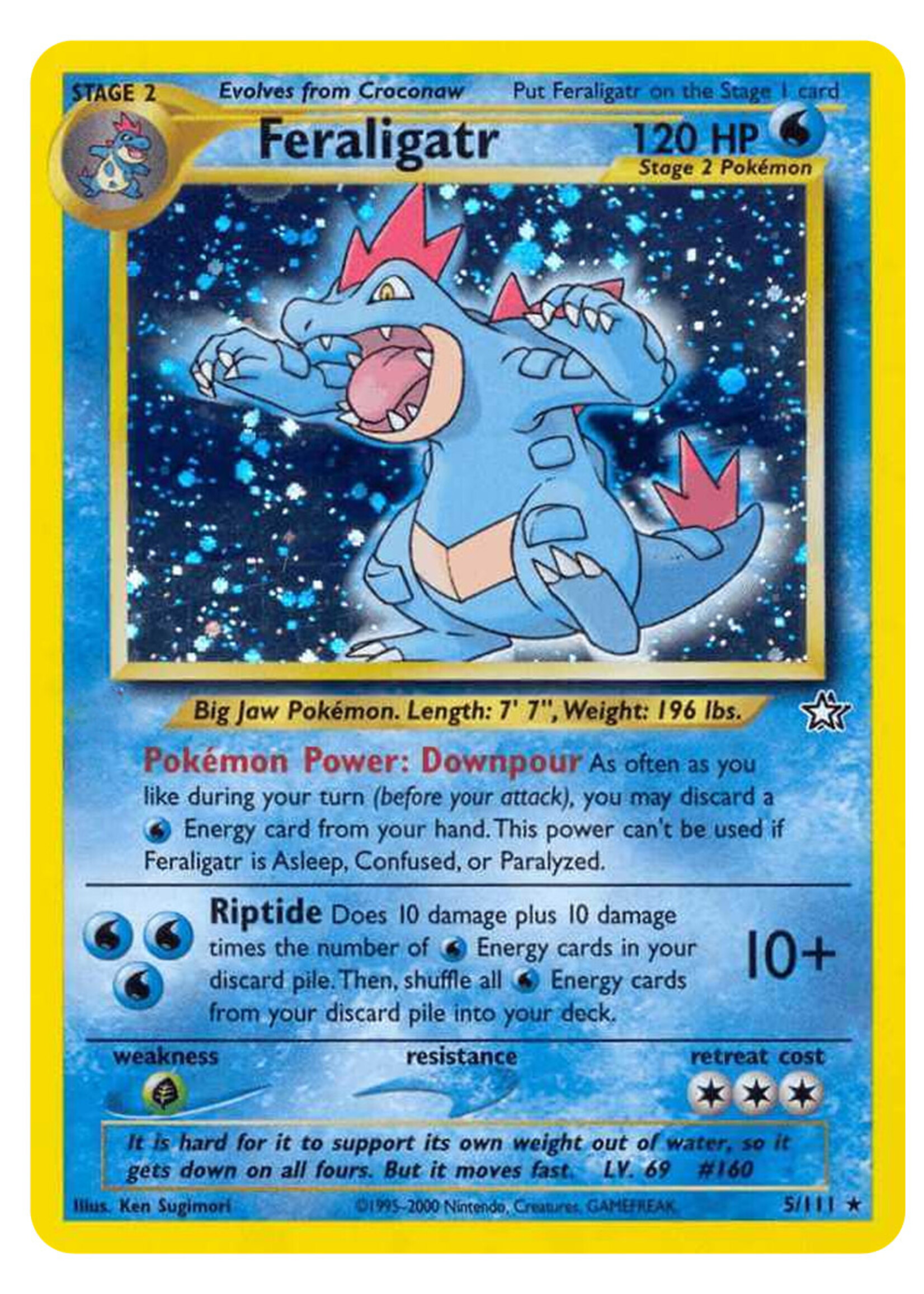 Feraligatr 5 (NG): excellent