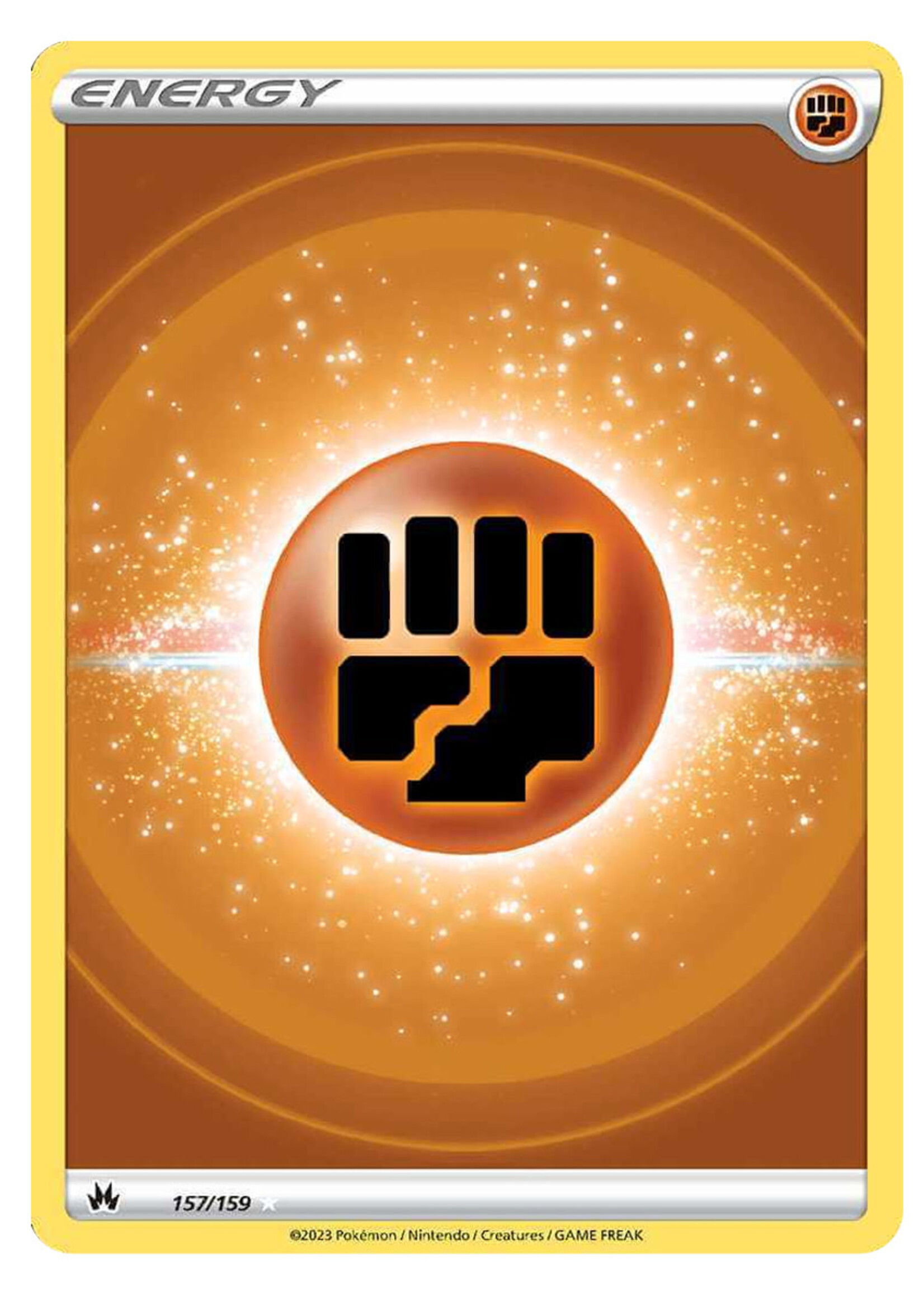 Fighting Energy 157 (CRZ) Holo: near mint