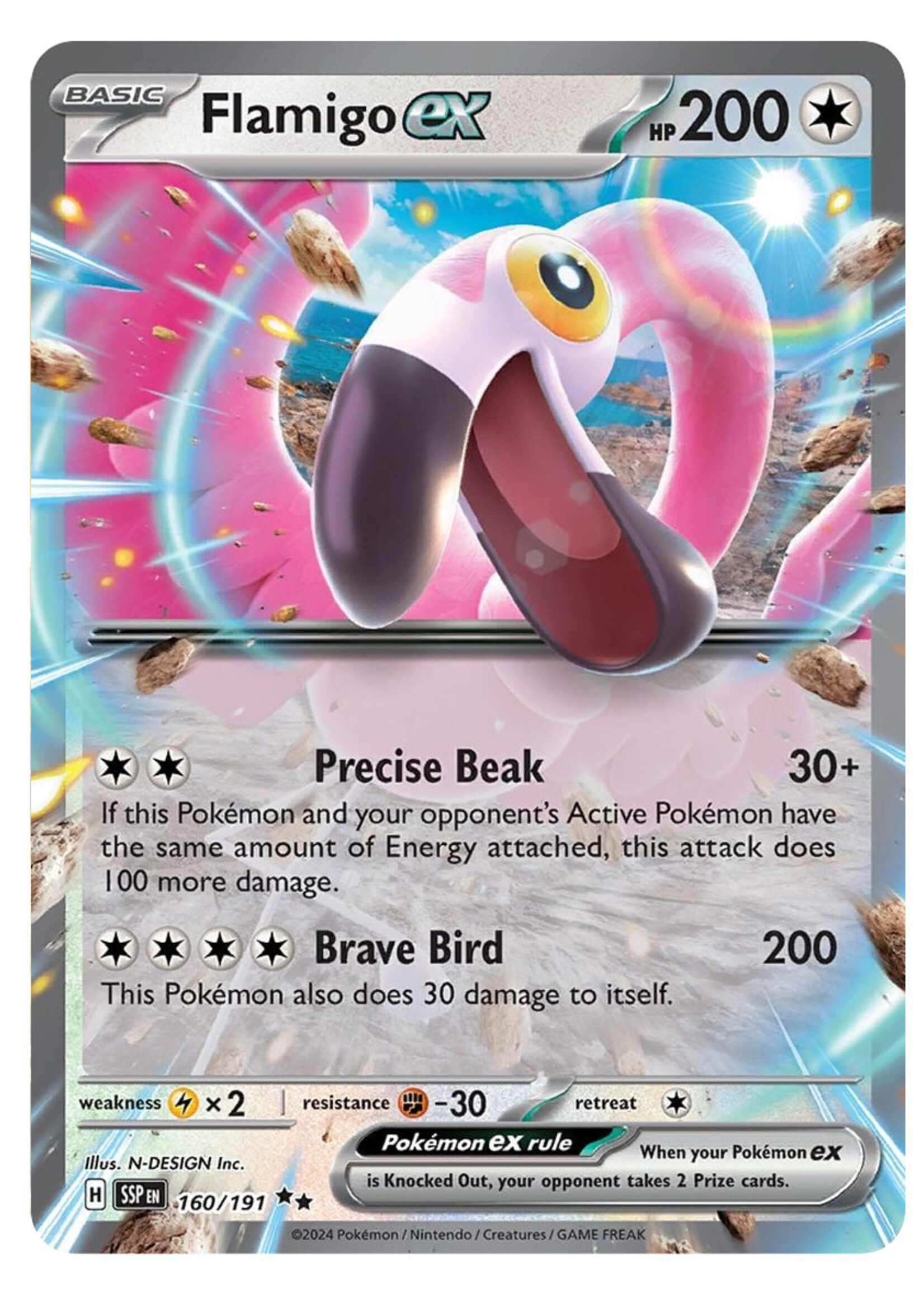 Flamigo Ex 160 (SSP): near mint