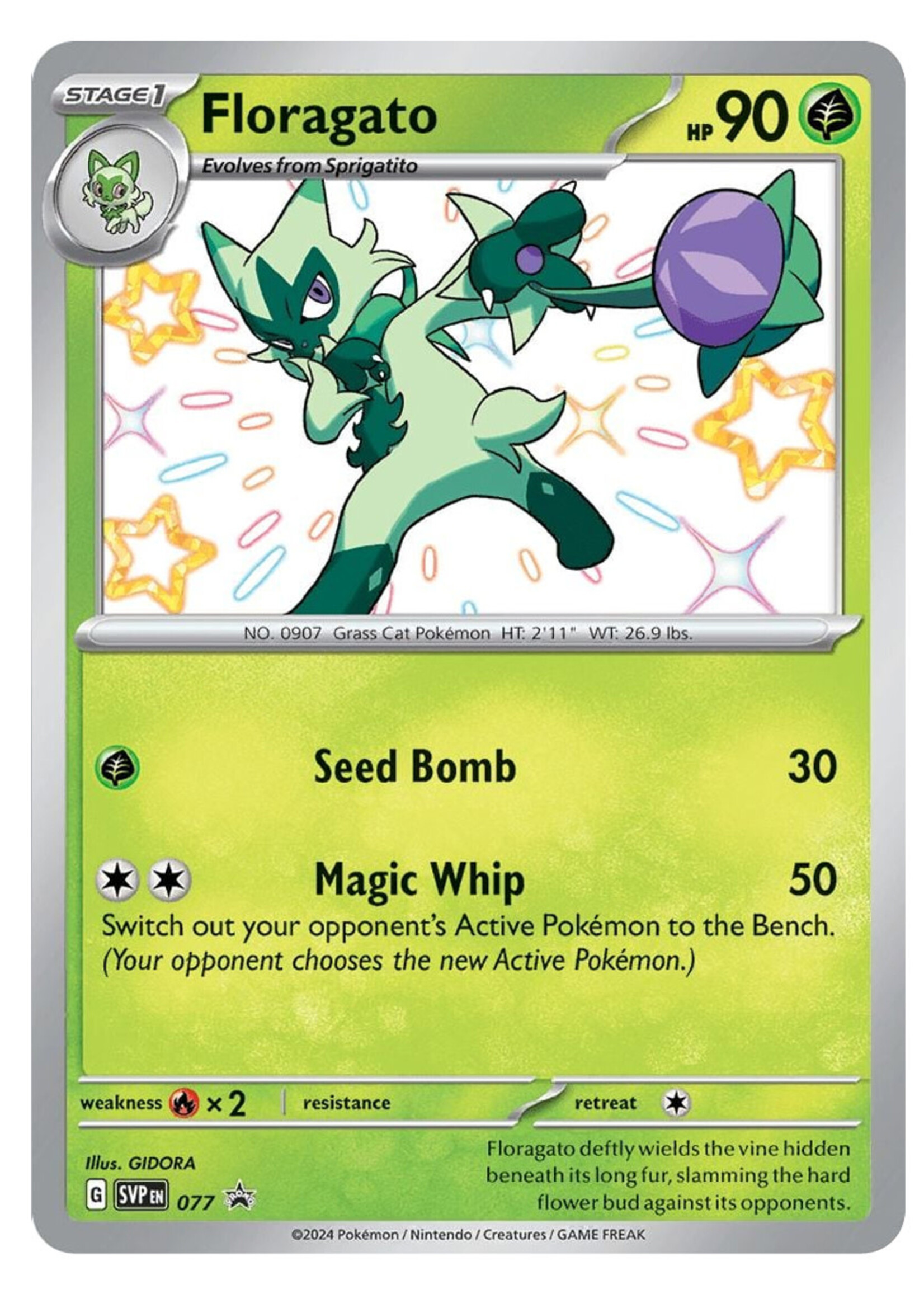 Floragato 77 (SVP): near mint