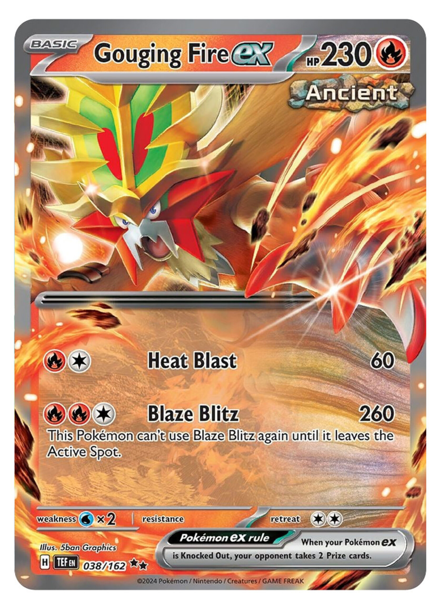 Gouging Fire Ex 38 (TEF): near mint